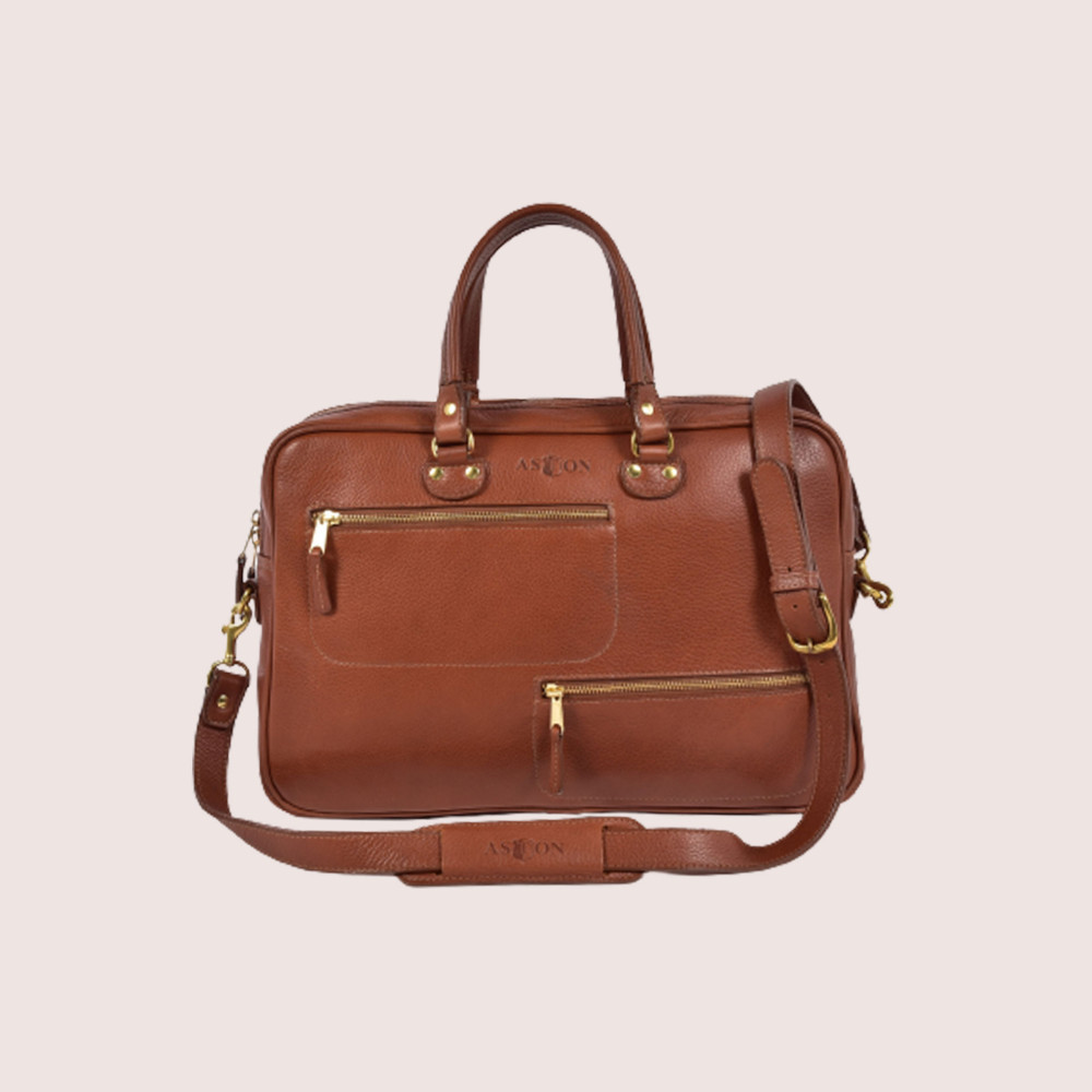 Blake Zippered Briefcase