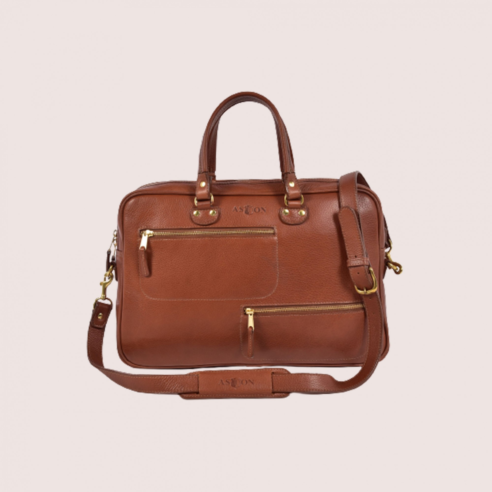 Blake Zippered Briefcase