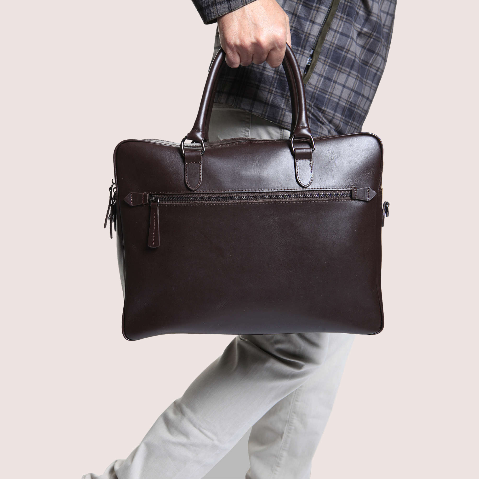 Franklin Zippered Briefcase