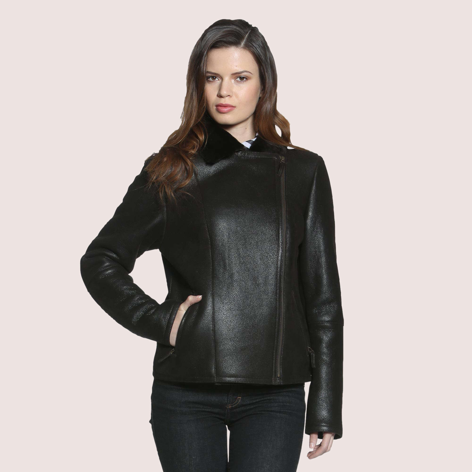 Amaryllis Shearling Jacket