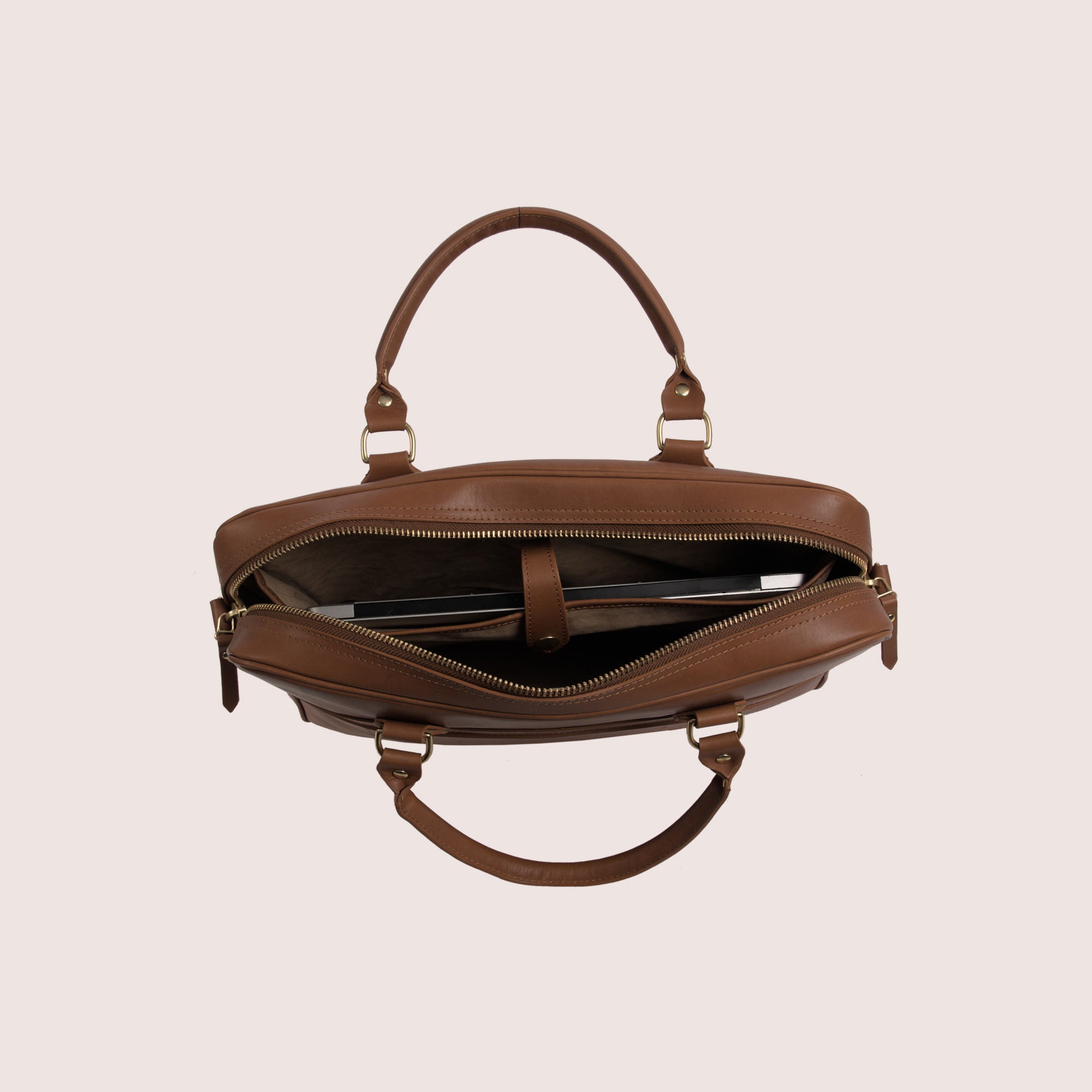 Benjamin Zippered Briefcase