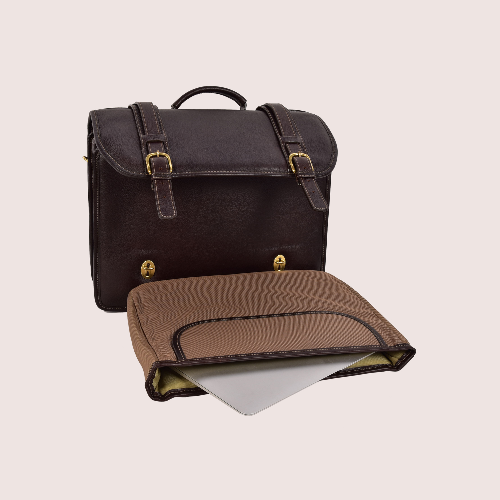 Conrad Triple Compartment Briefcase