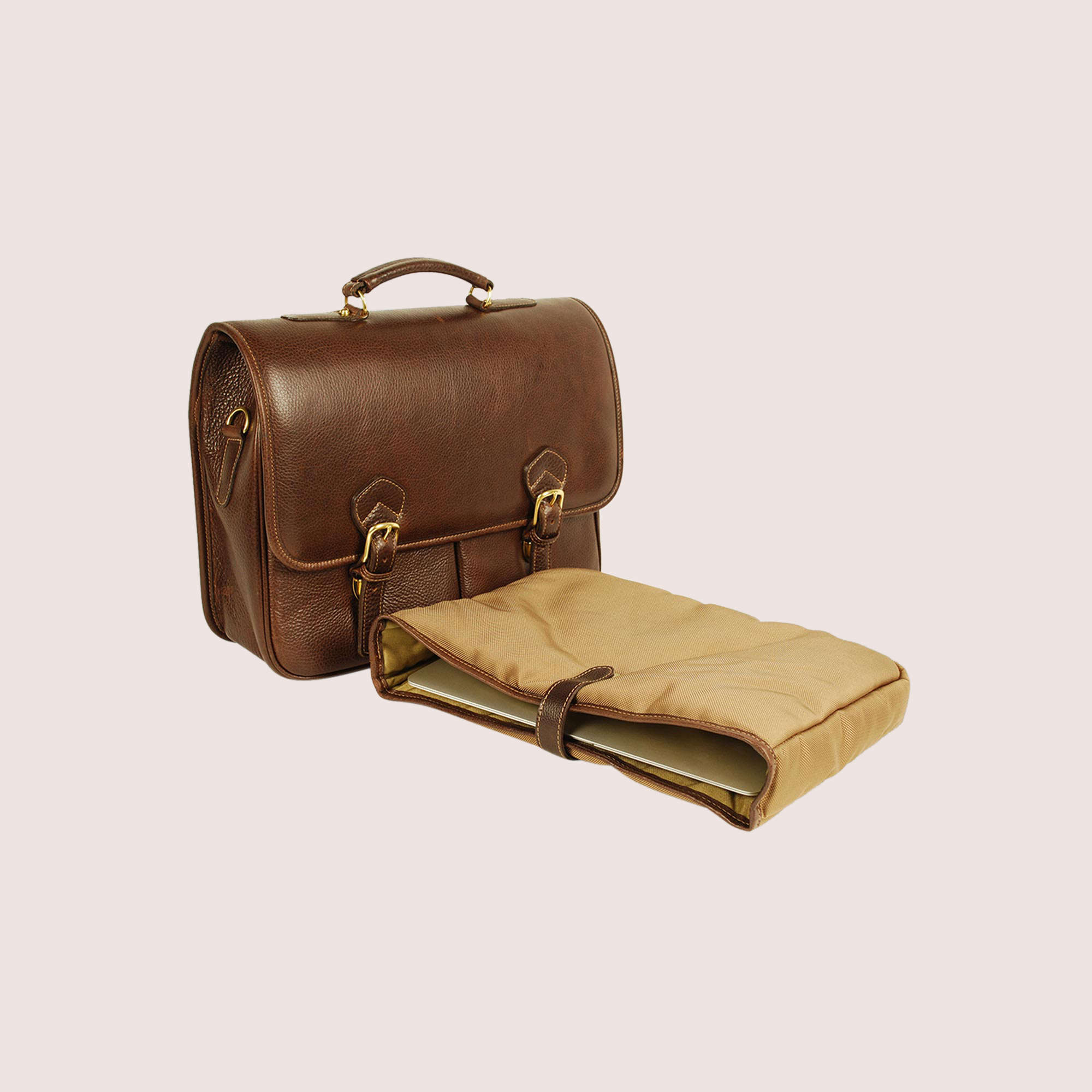 William Briefcase with laptop case
