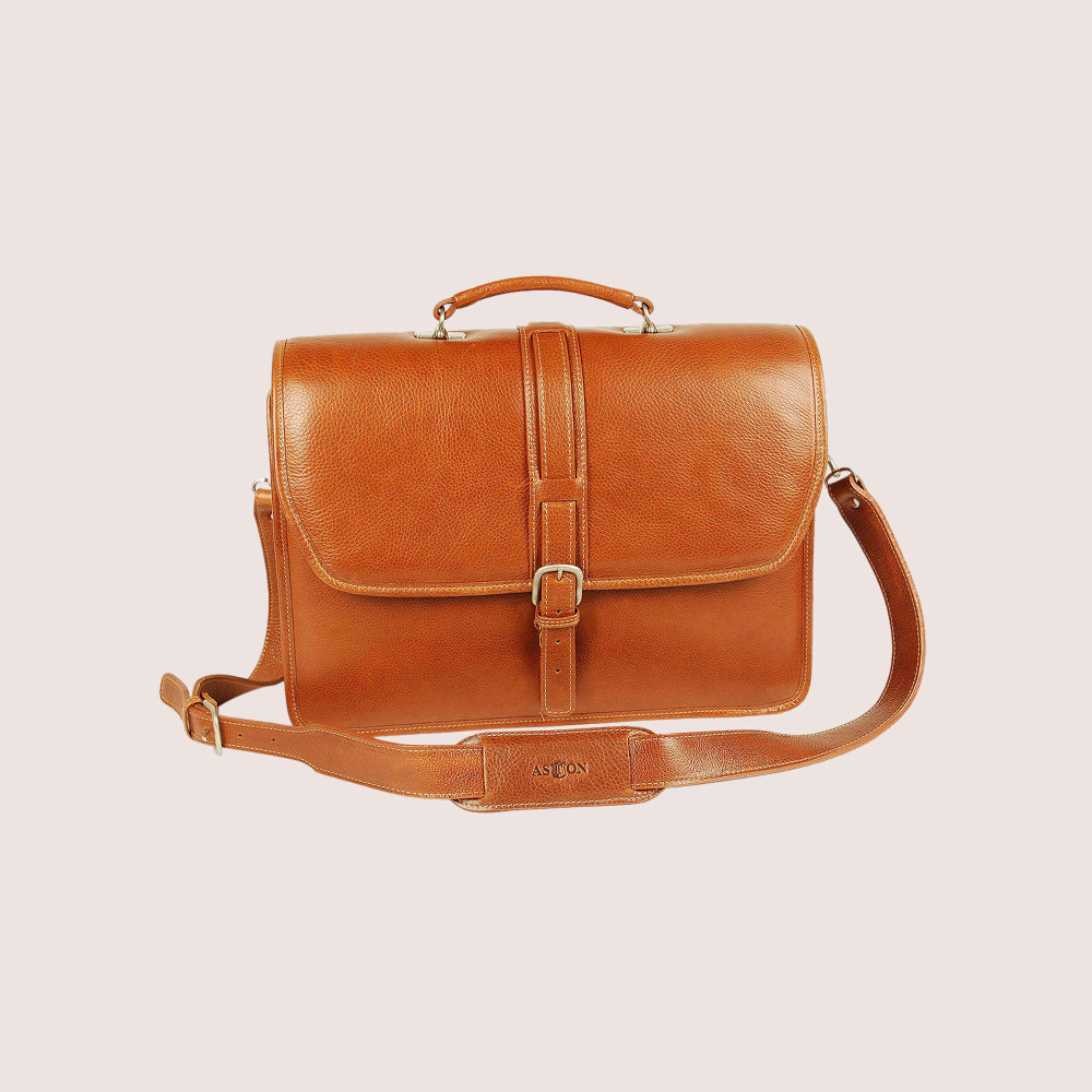 Melville Double Compartment Briefcase