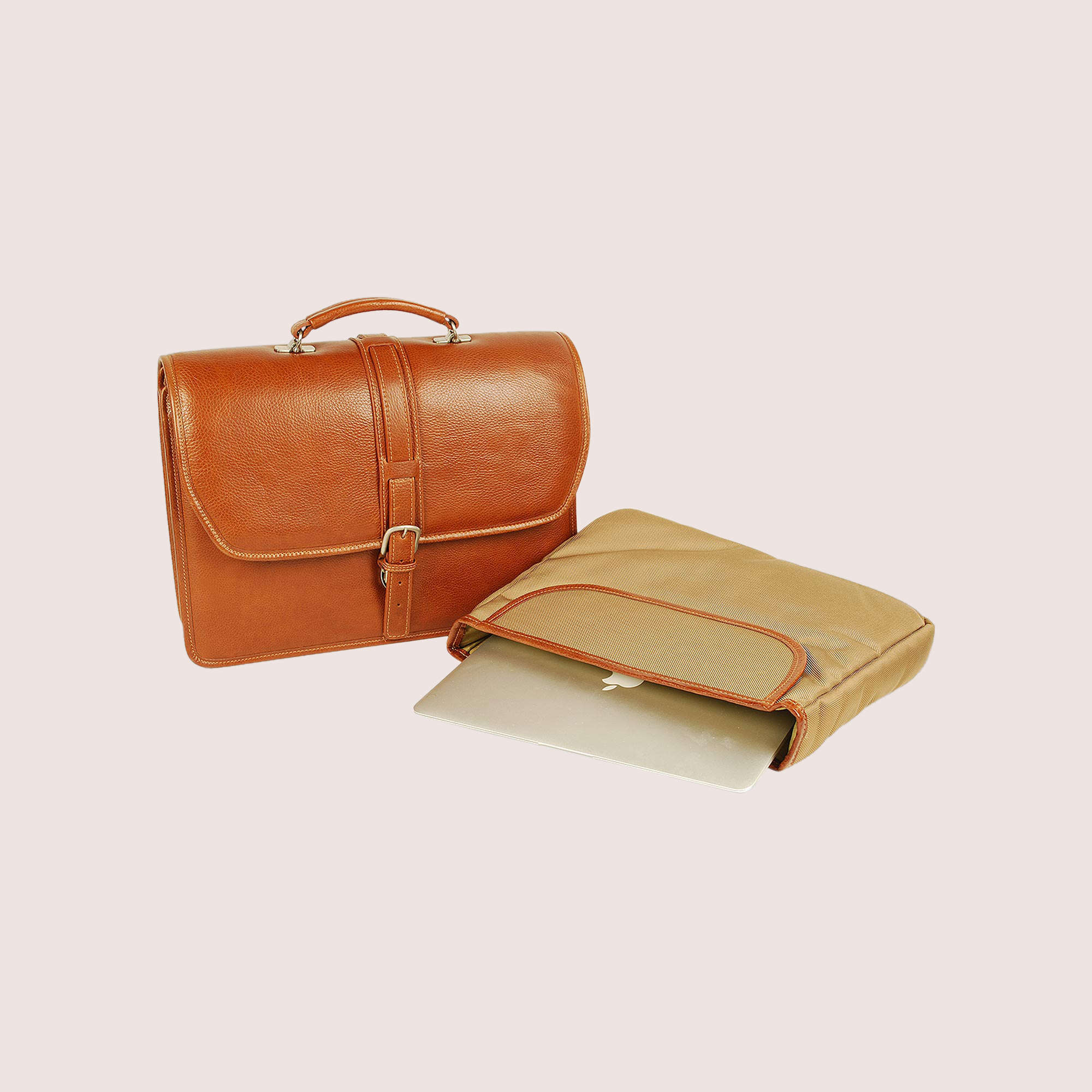 Melville Double Compartment Briefcase