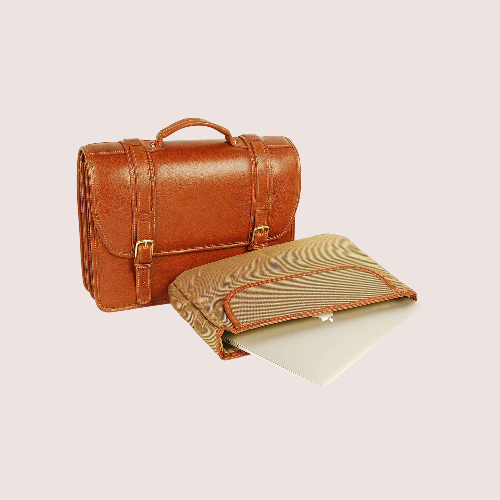 Conrad Double Compartment Briefcase