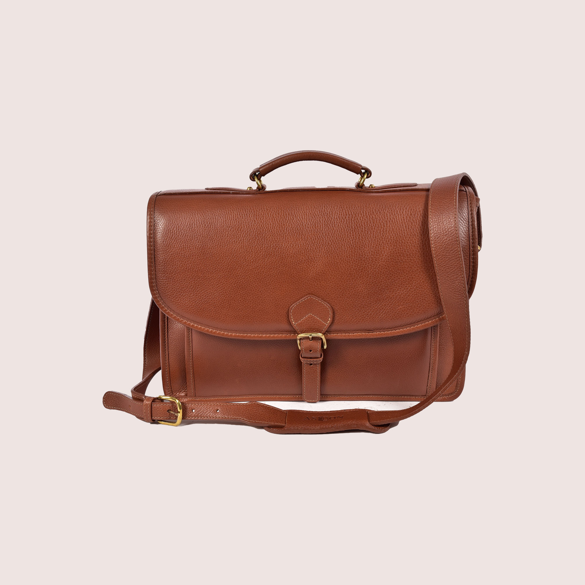 Simon Double Compartment Briefcase