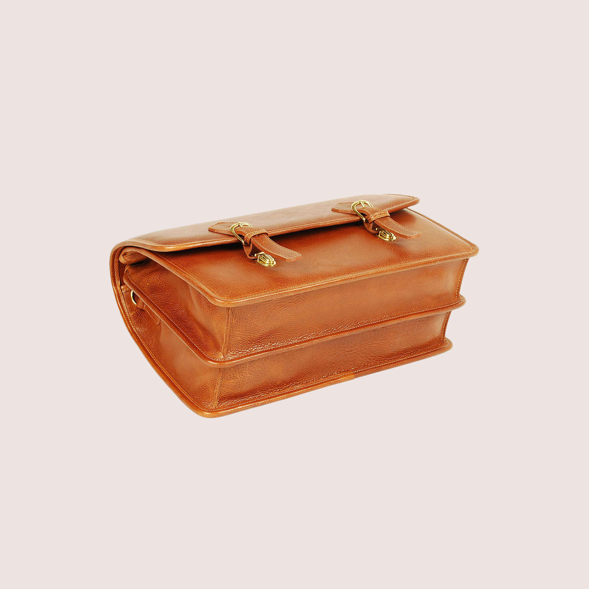 Morrison Men's Double Compartment Briefcase