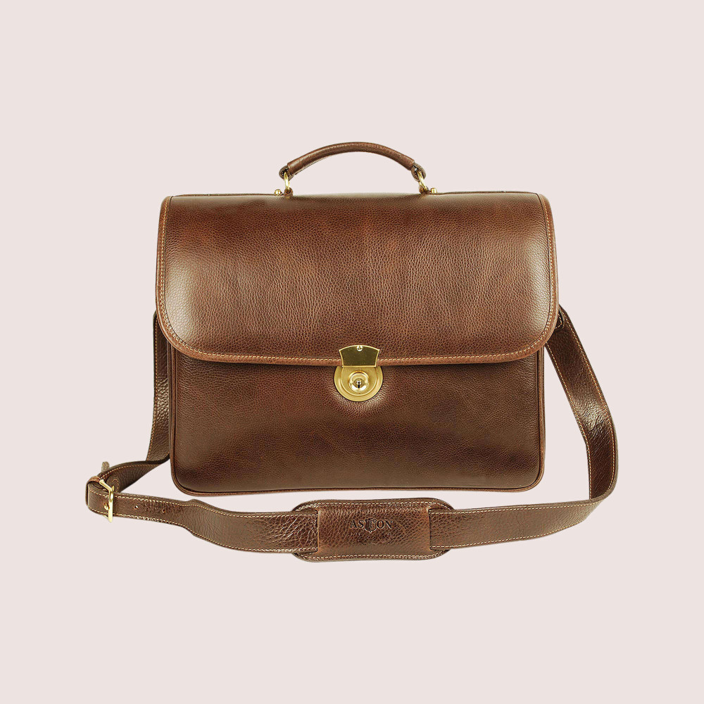 Double Compartment Briefcase