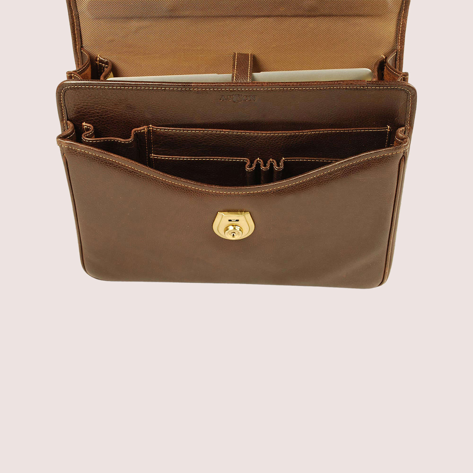 Double Compartment Briefcase