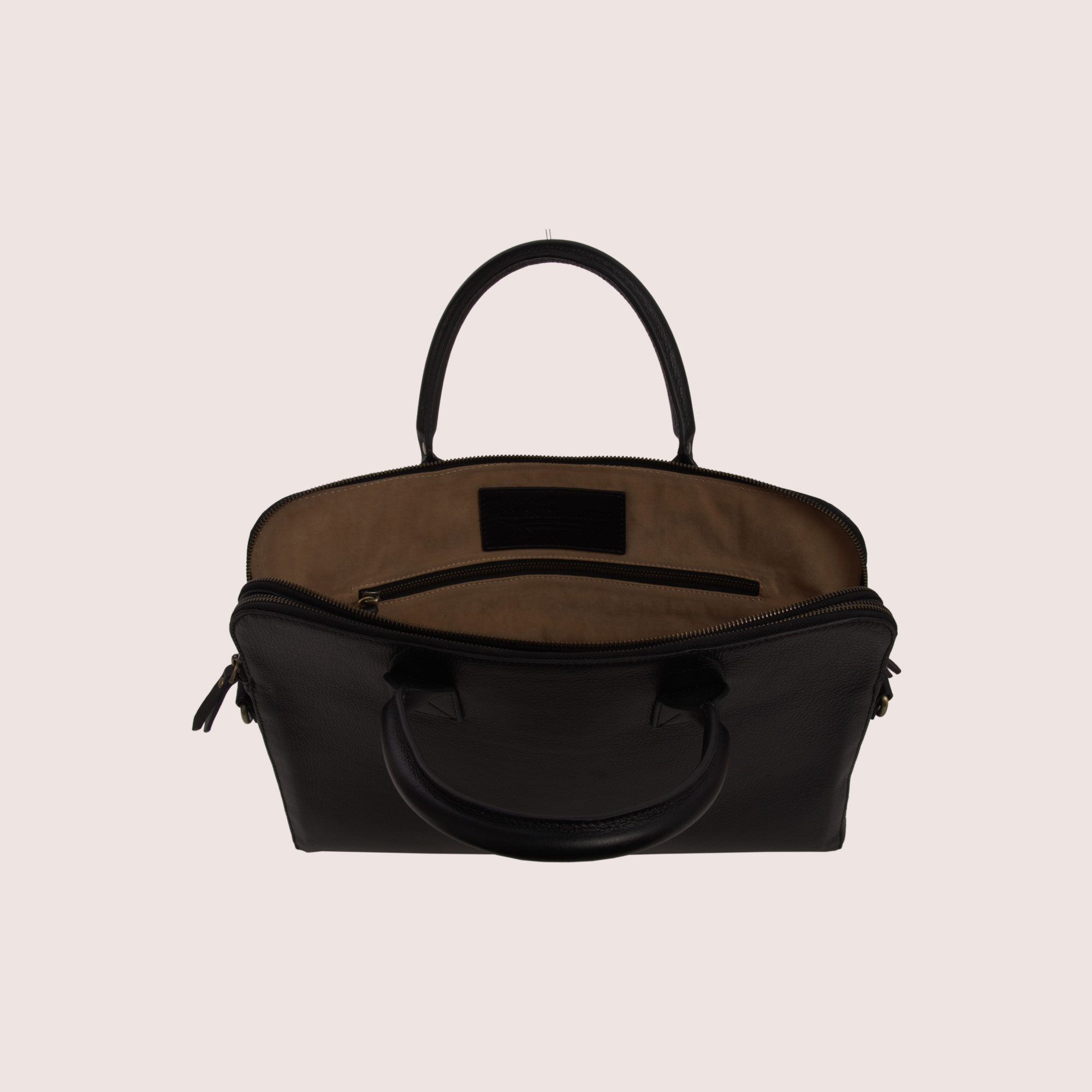 David Zippered Briefcase 