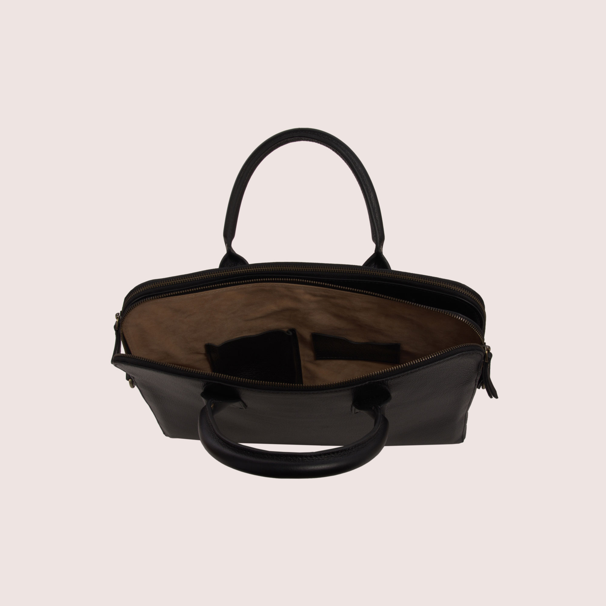 David Zippered Briefcase 