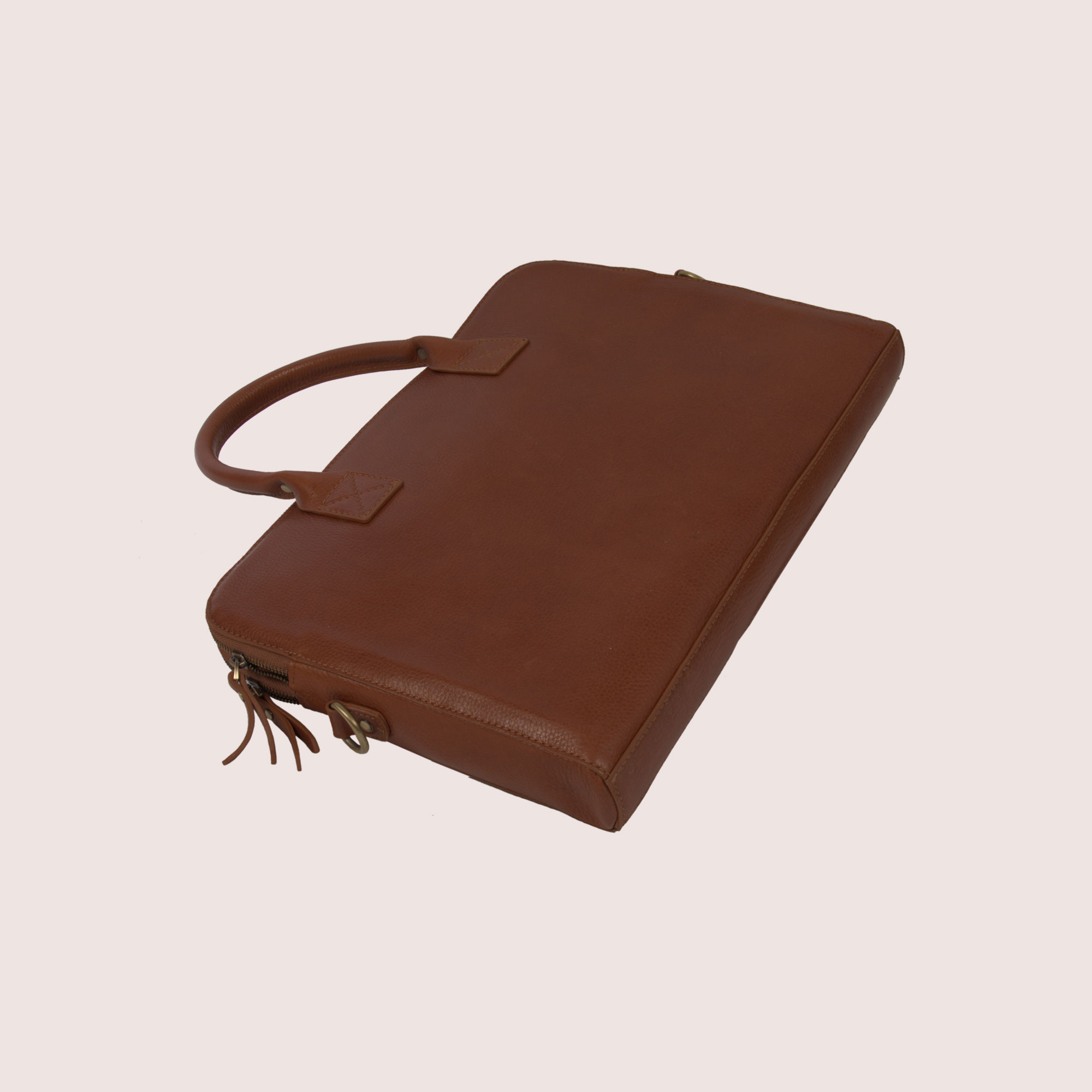 David Zippered Briefcase 