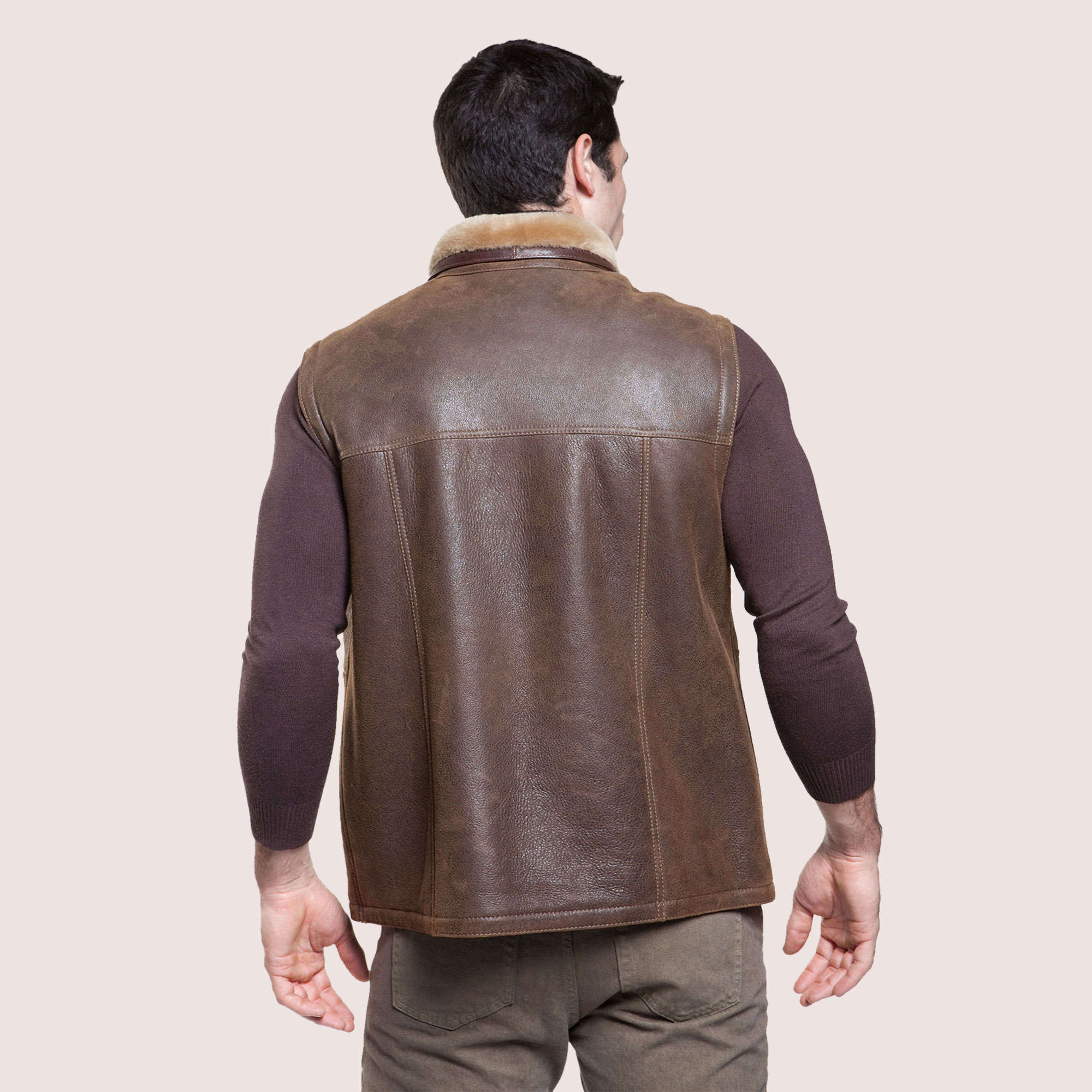 Austin Shearling Vest