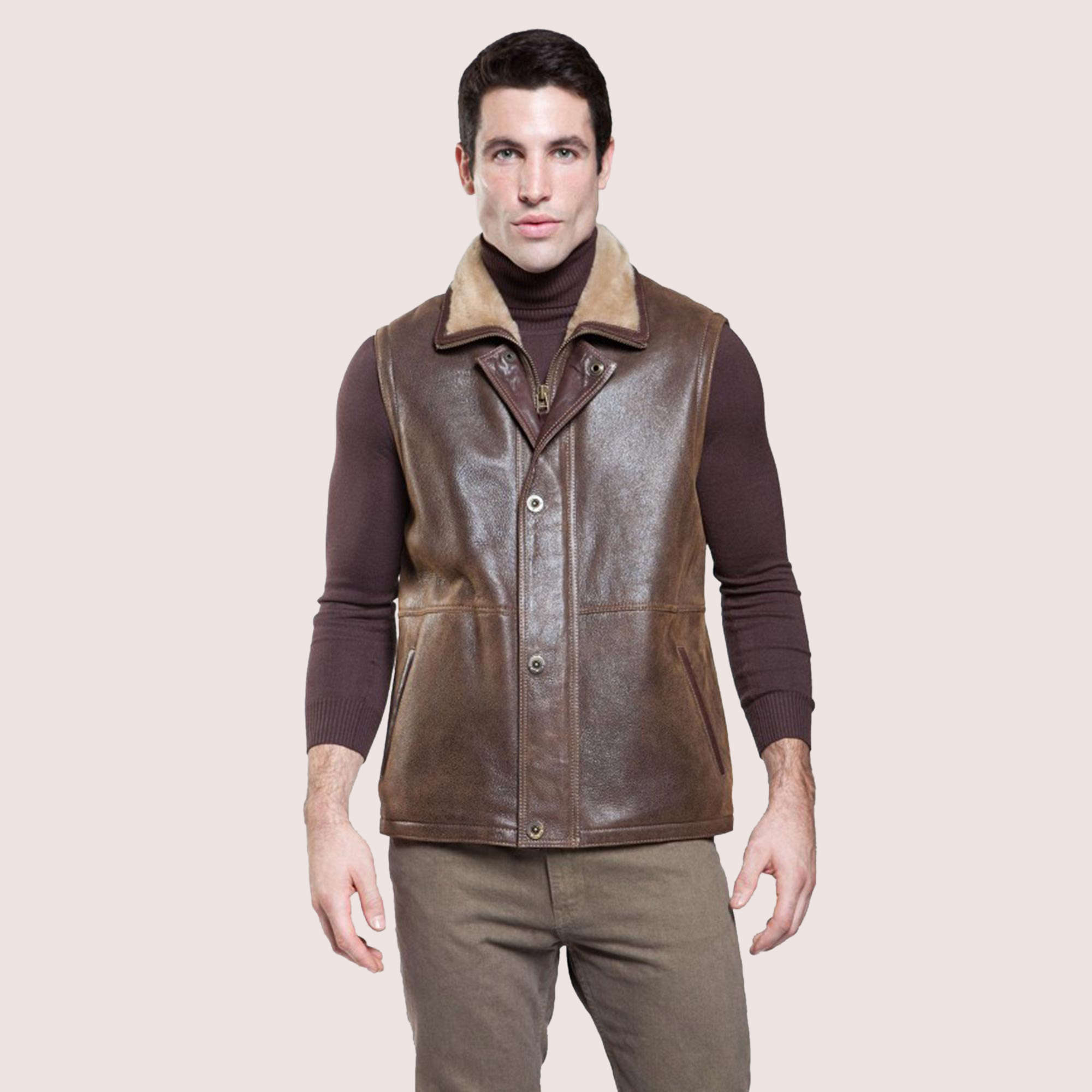 Austin Shearling Vest