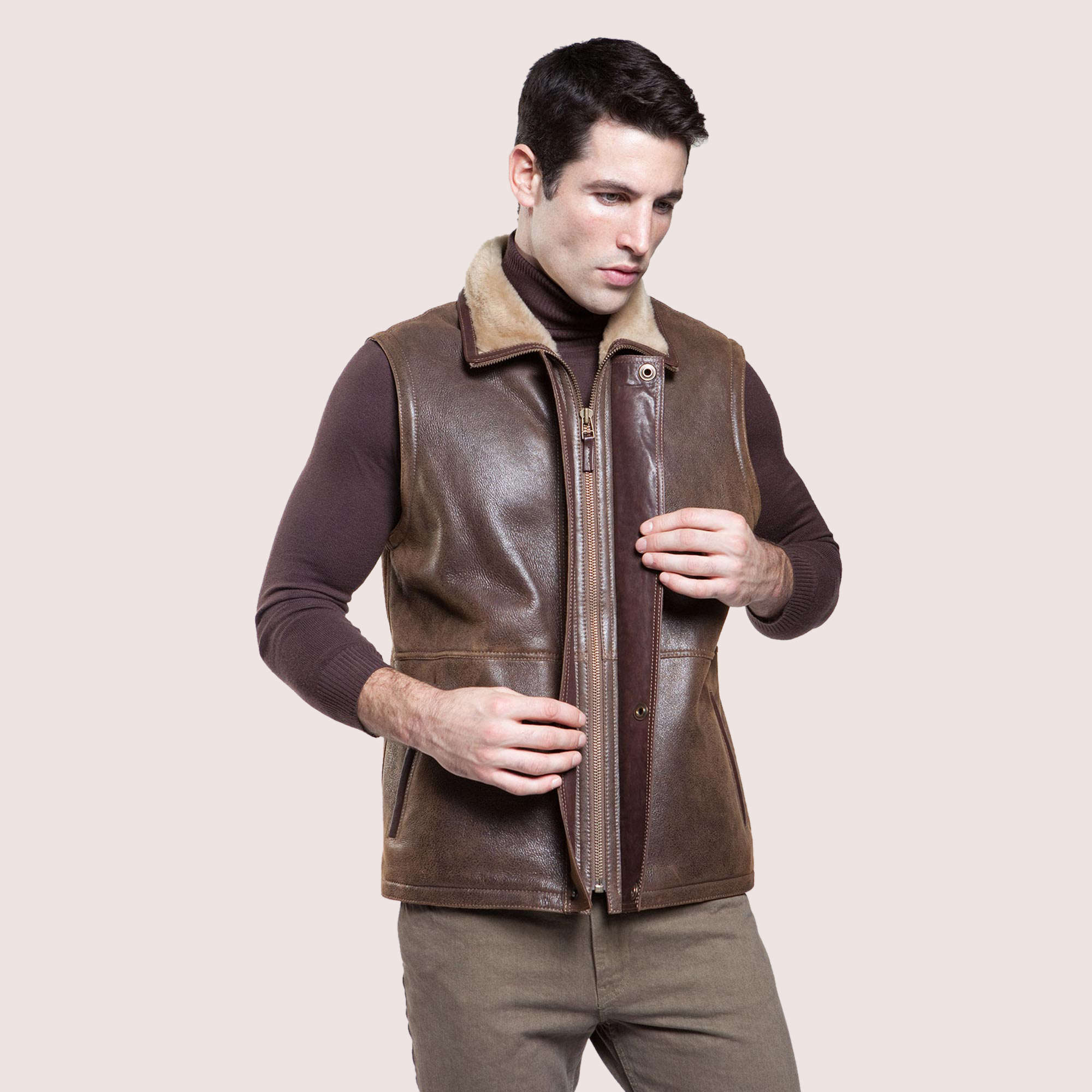 Austin Shearling Vest