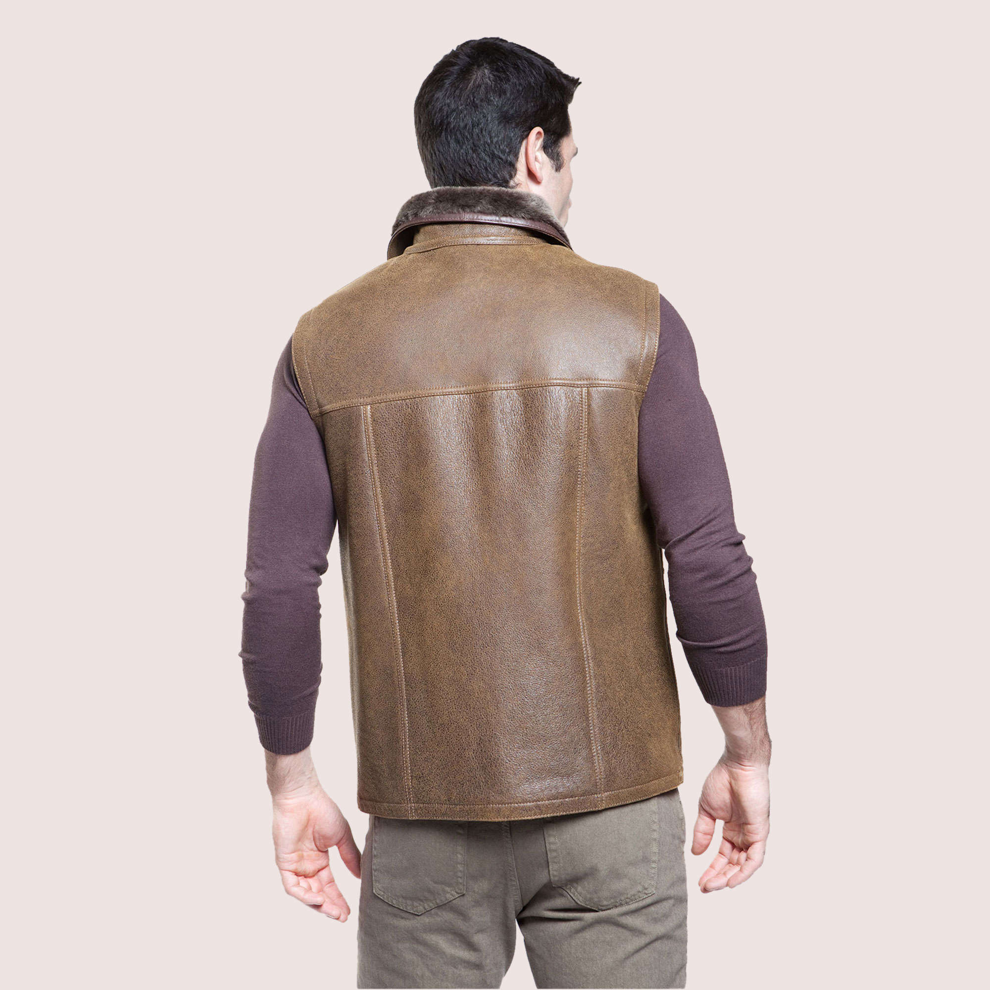 Austin Shearling Vest