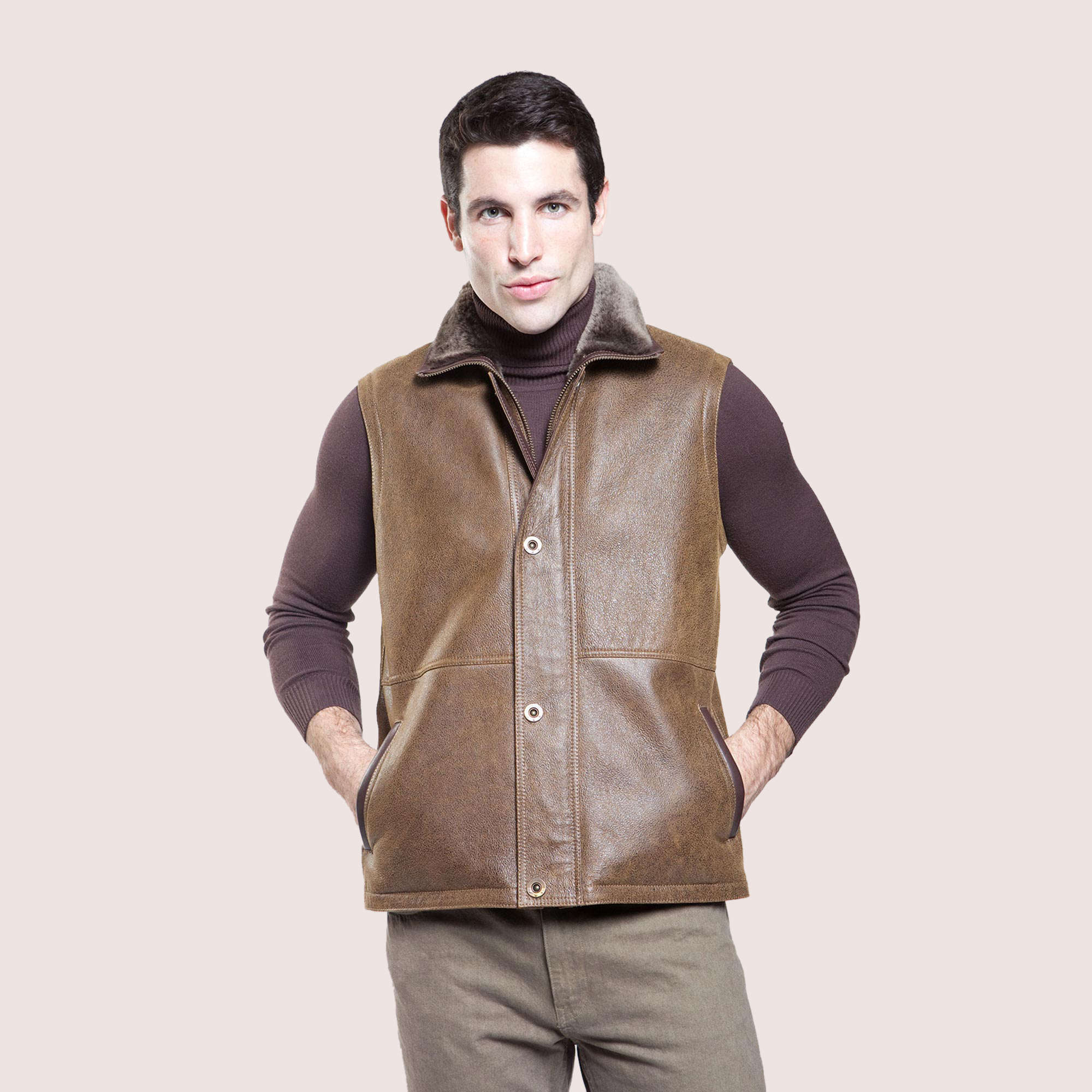 Austin Shearling Vest
