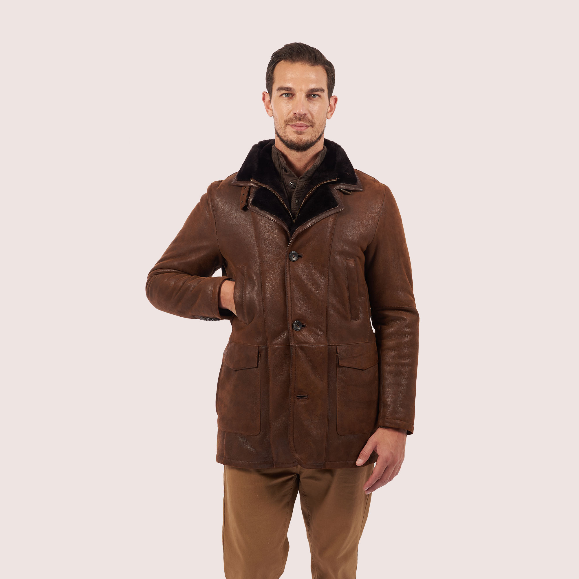 Utica Shearling Coat