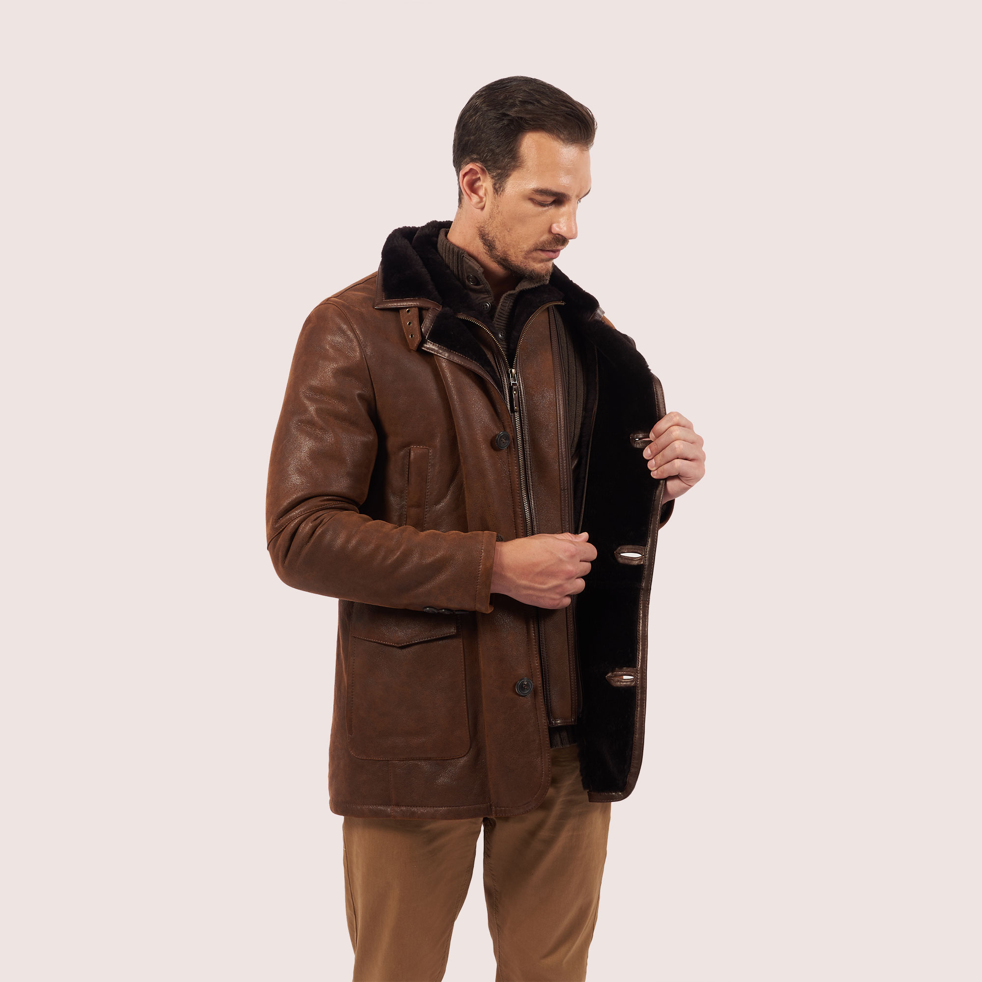 Utica Shearling Coat