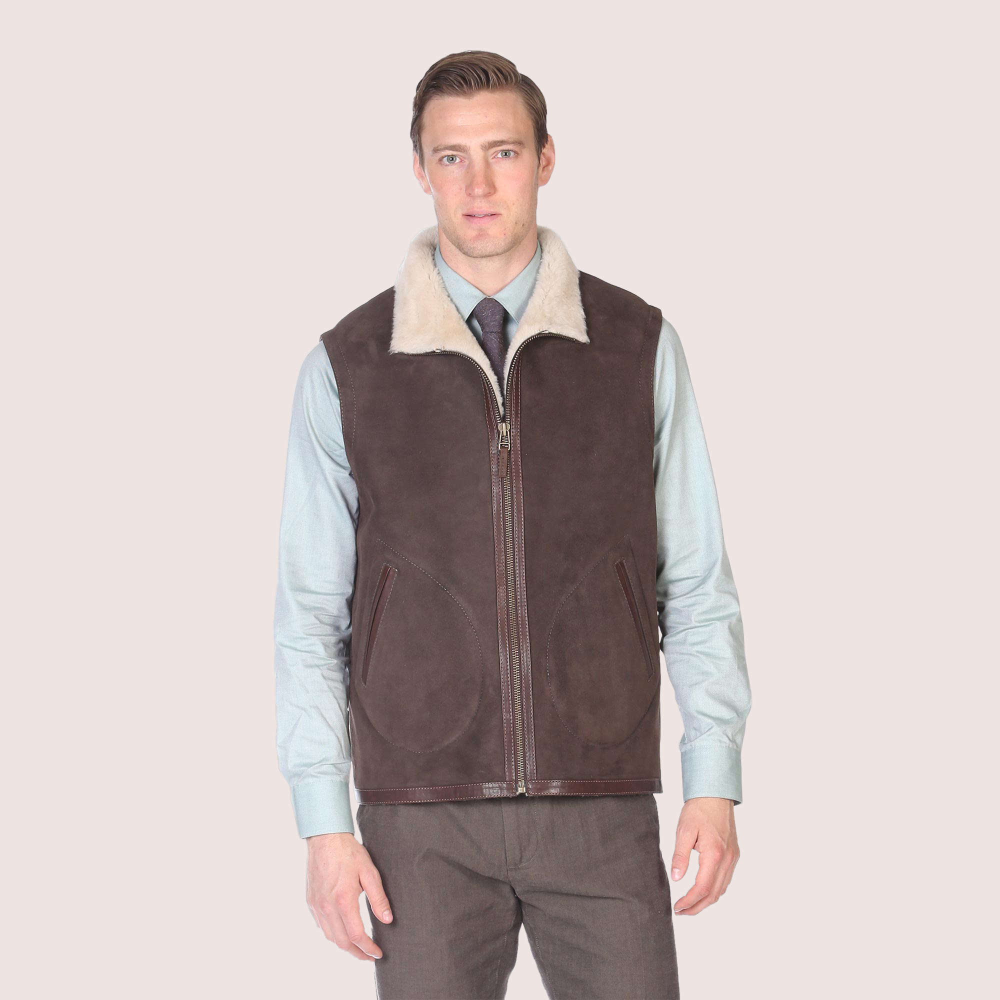 Columbus Shearling Vest