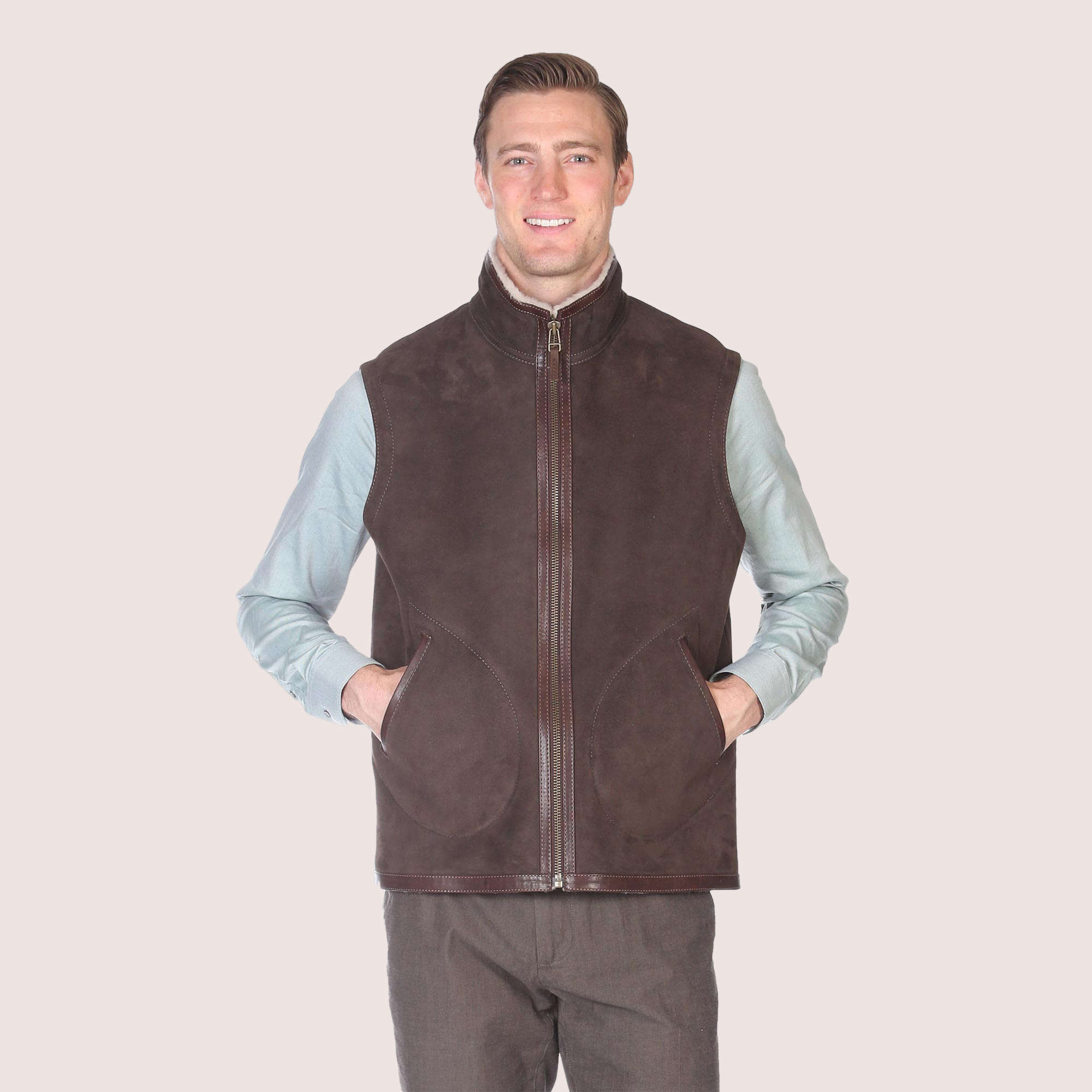 Columbus Shearling Vest