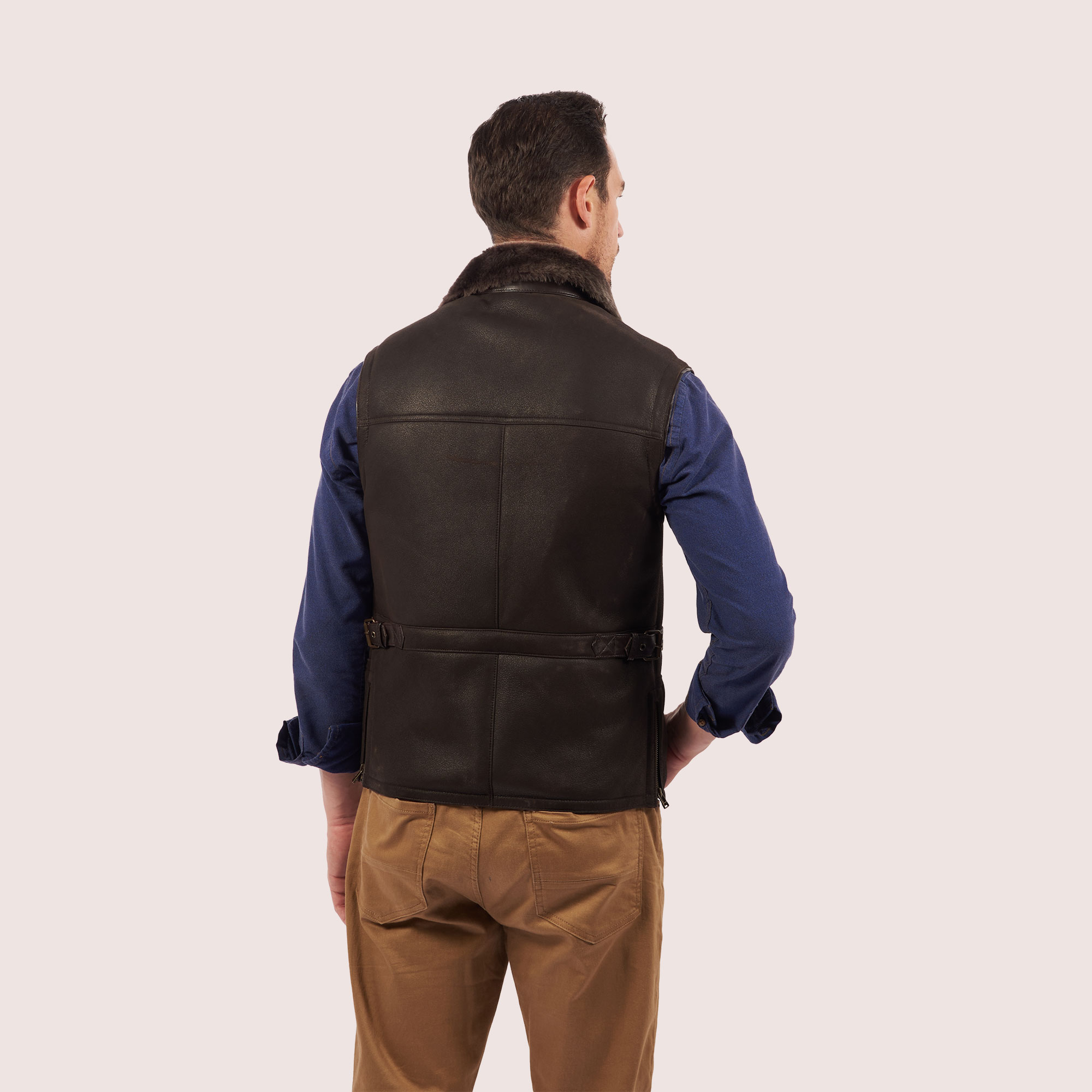 Barrett shearling vest