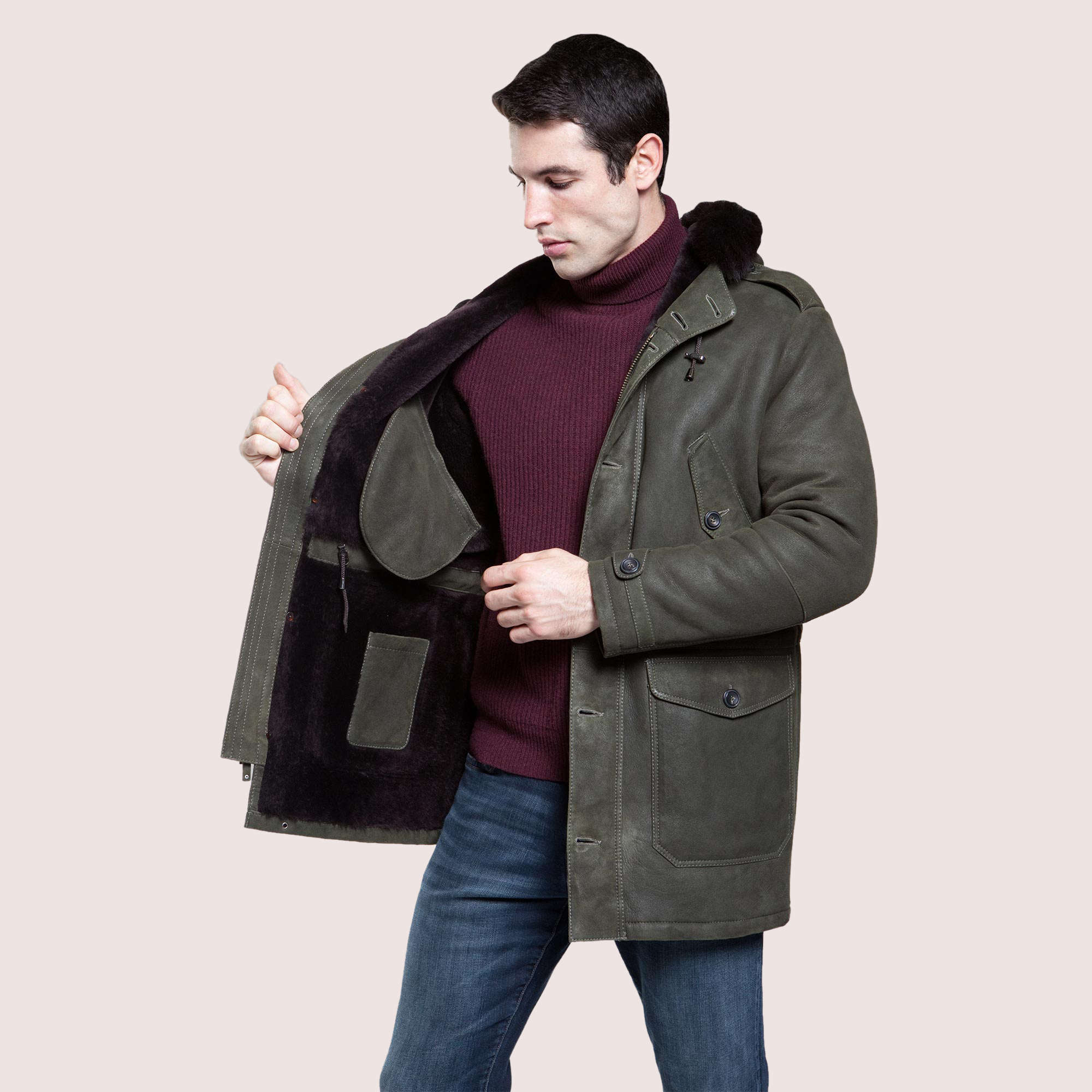 Greenwood Shearling Coat