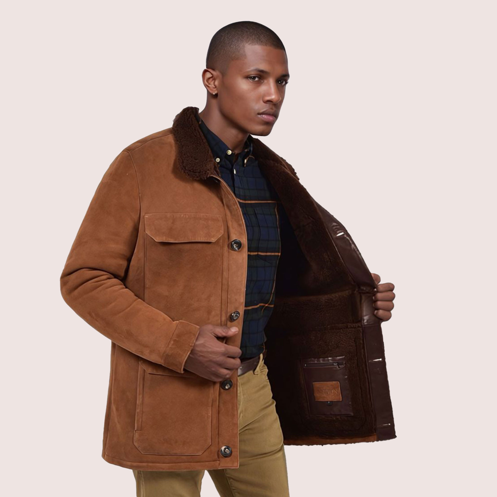 Aaron shearling coat