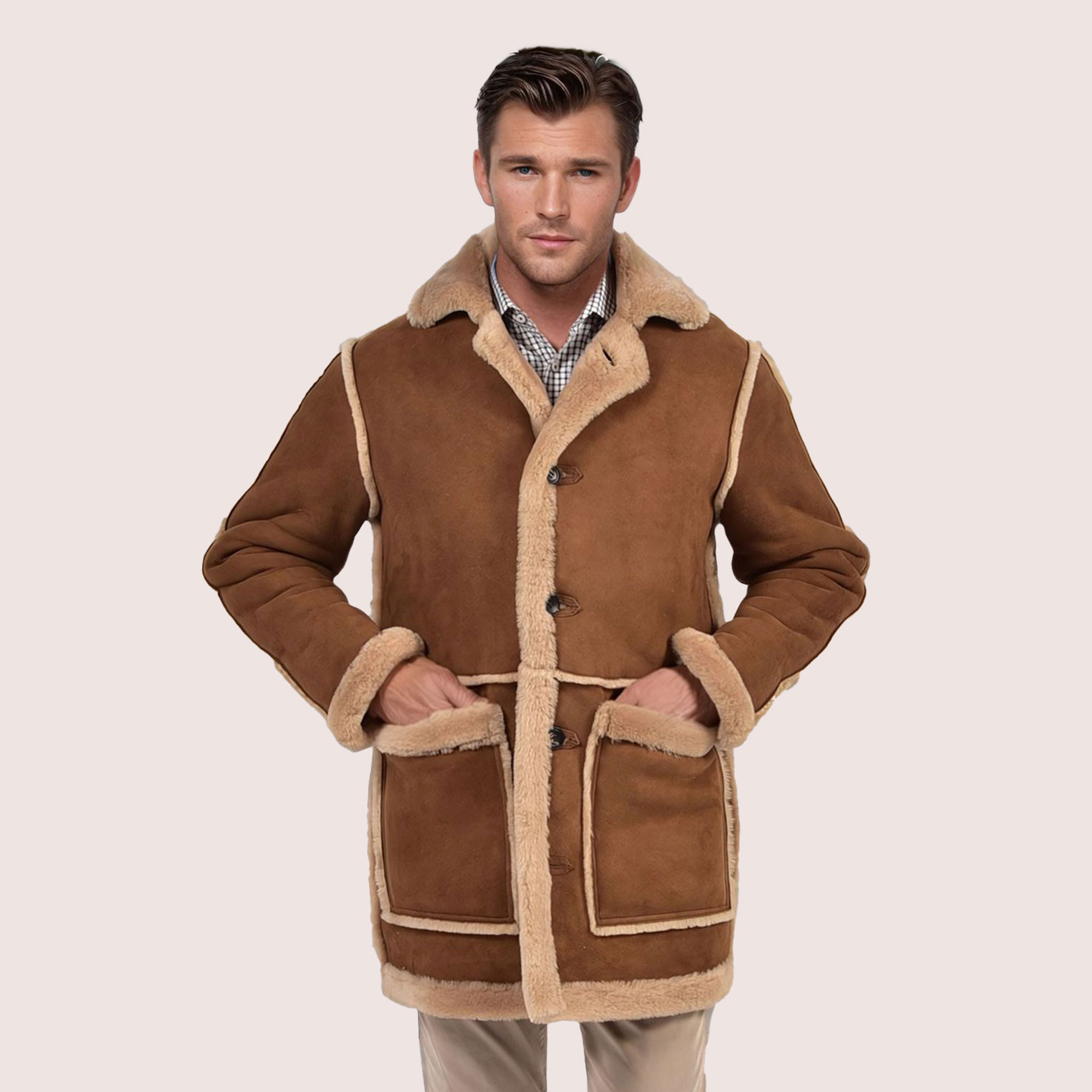Gregory shearling coat