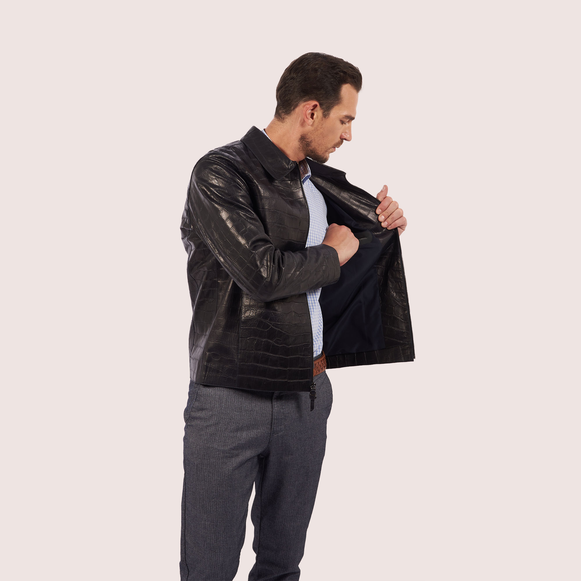 Garrett lambskin jacket