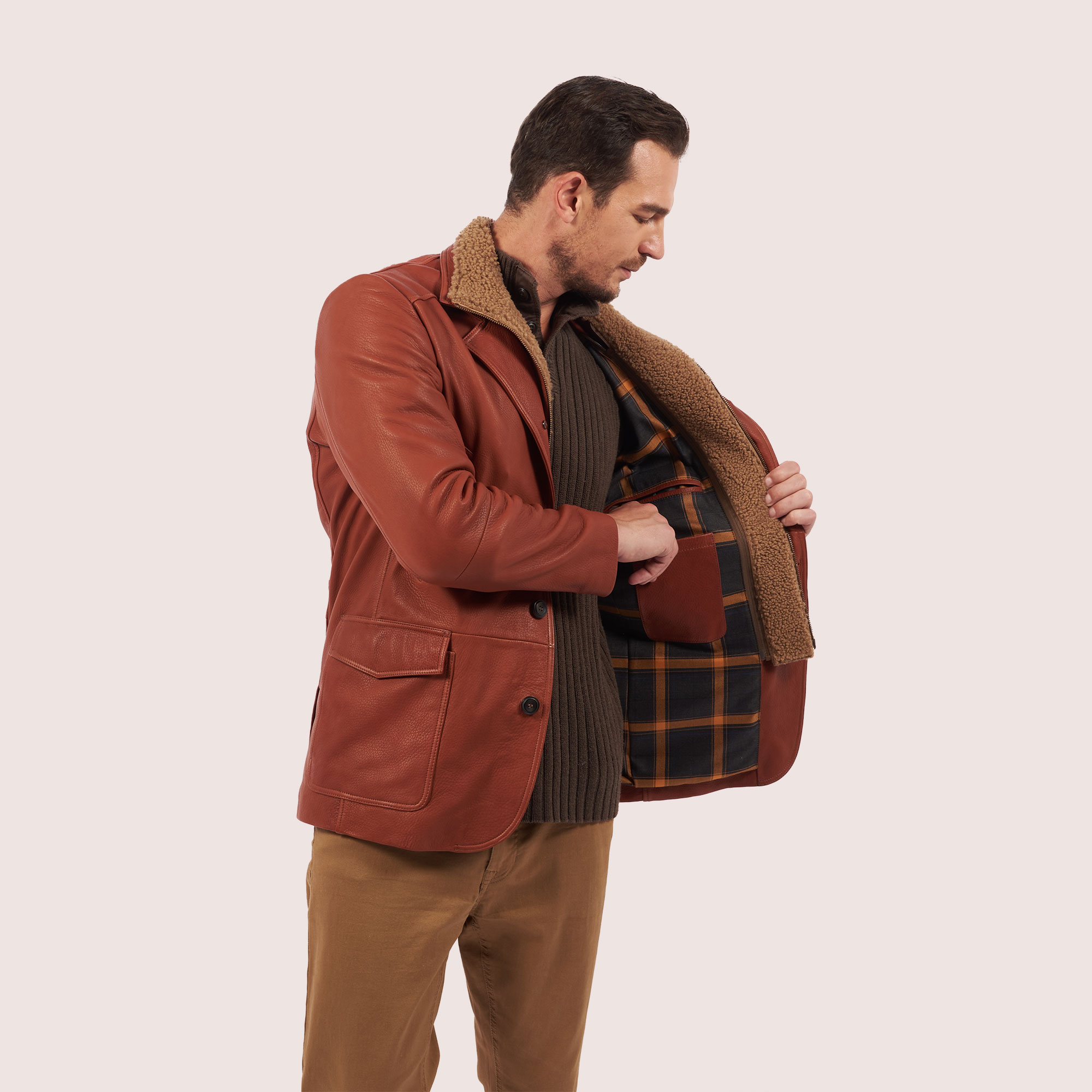 Jaxon deerskin jacket