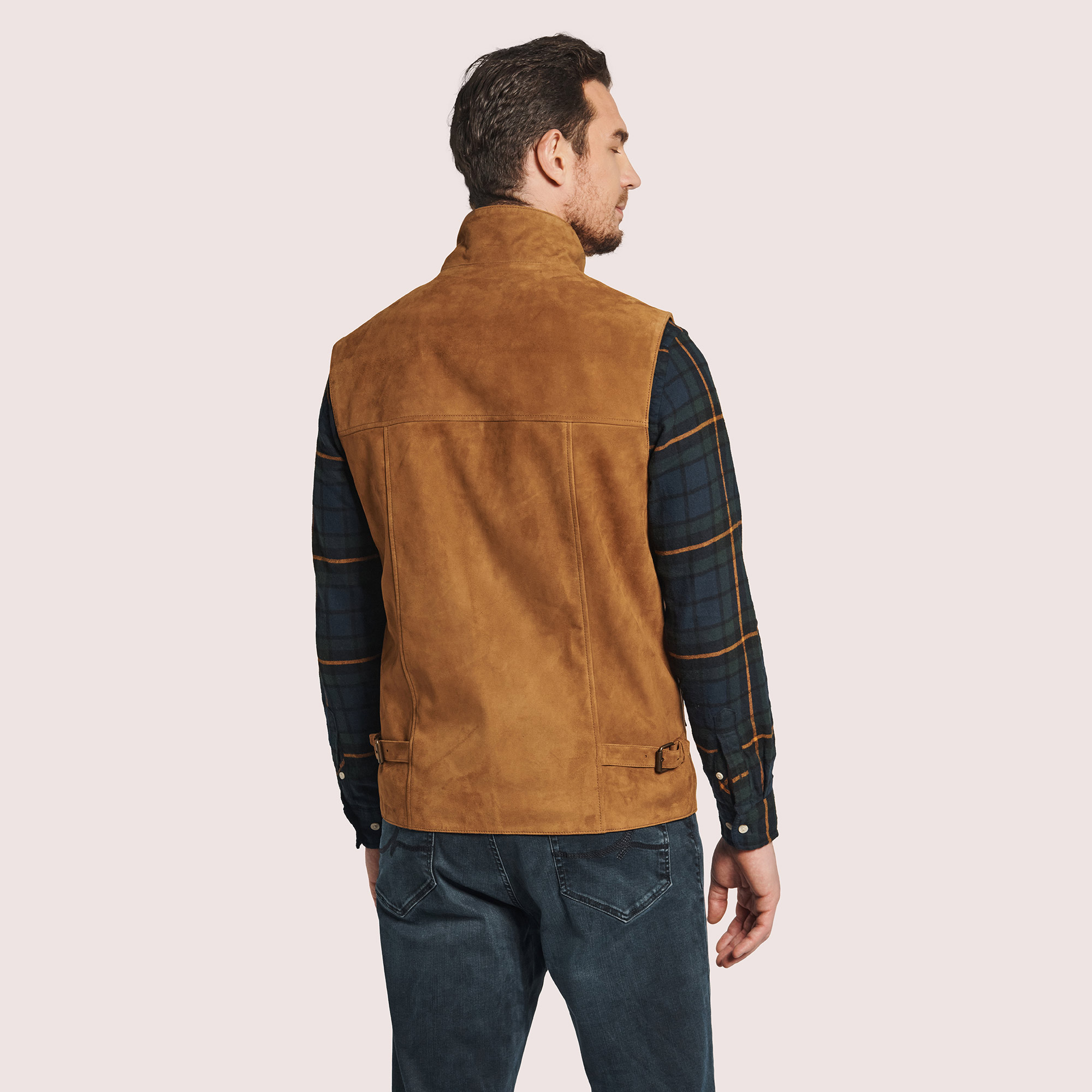 Adrian Goat Suede Vest