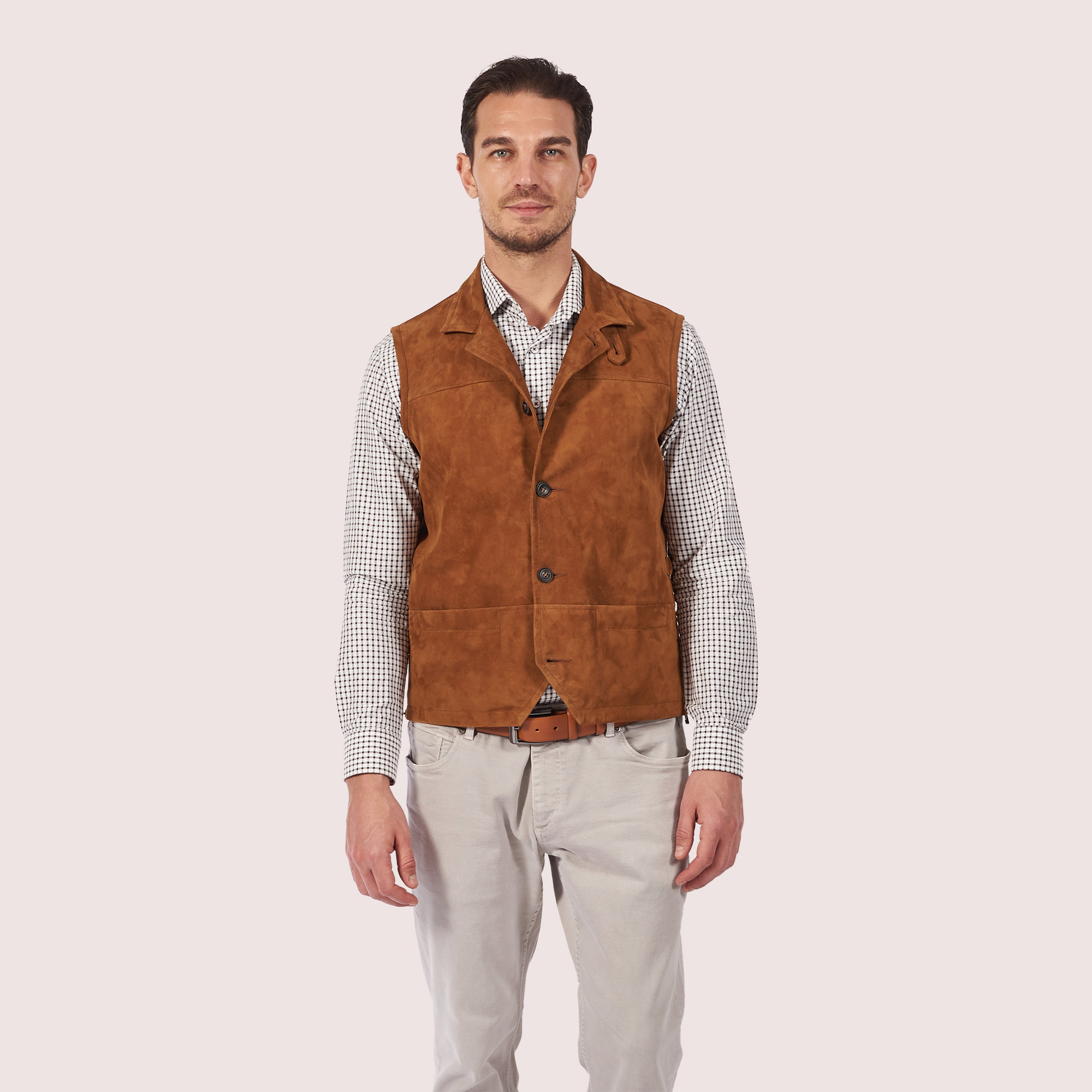 Glendale Goat Suede Vest