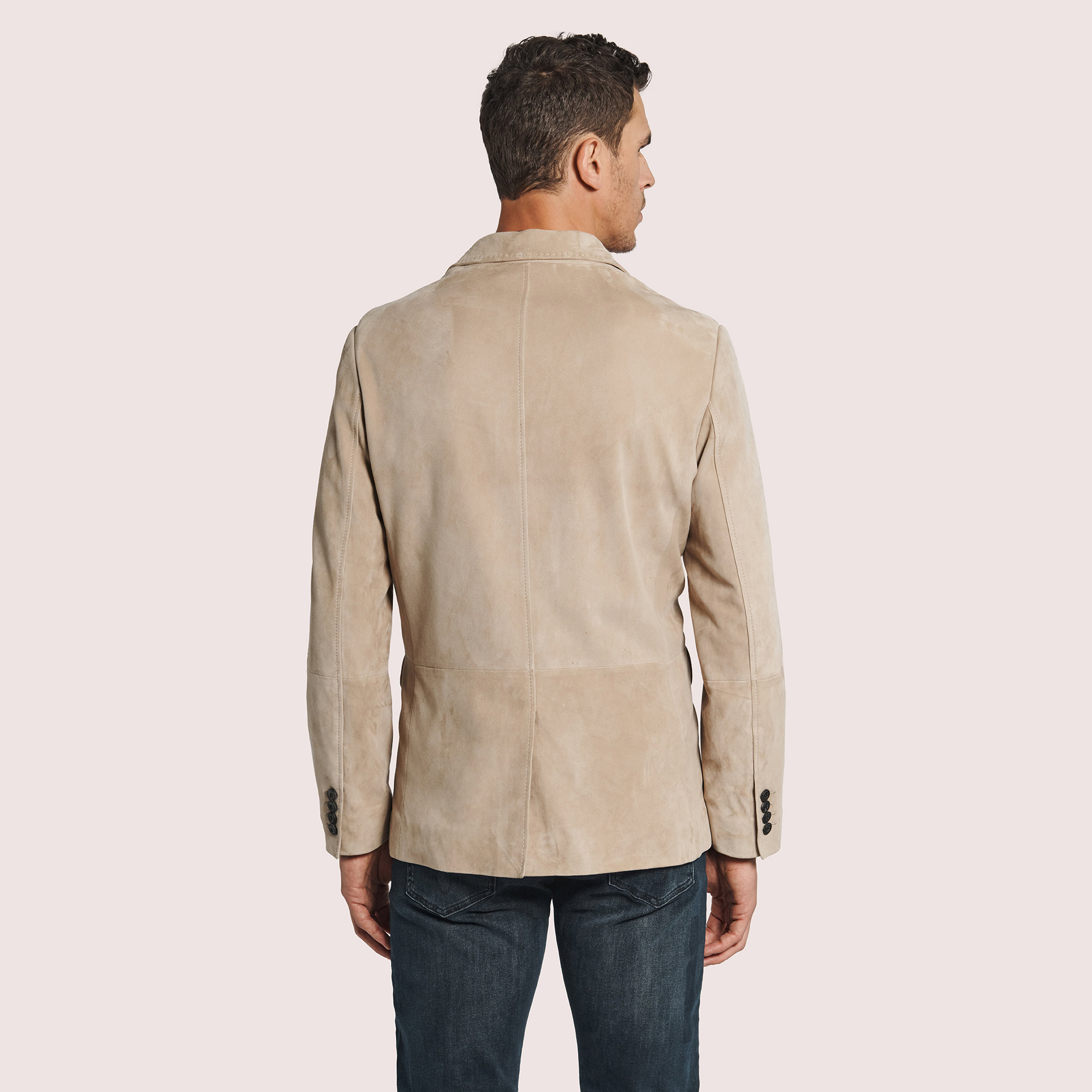 Saratoga Metis Goat Suede Blazer