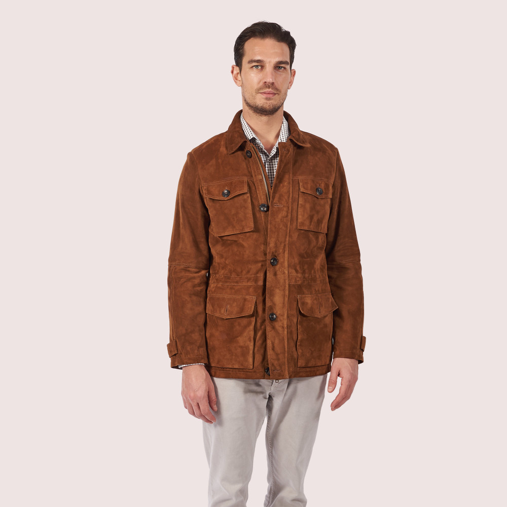 Safari Field Goat Suede Jacket