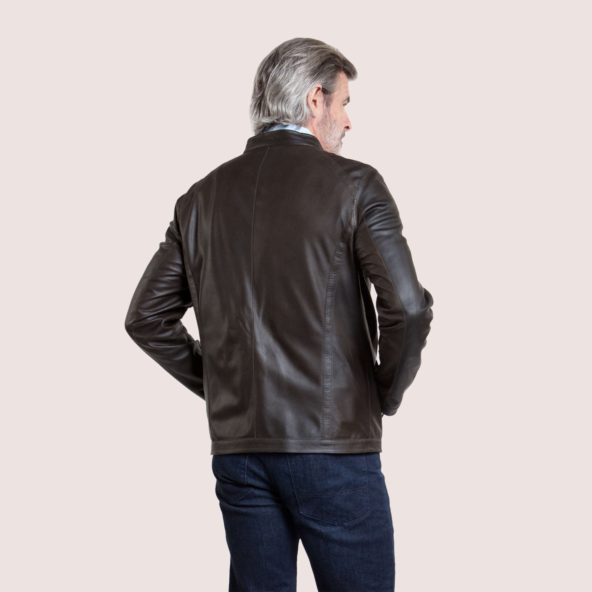 Memphis Reversible Goat Suede Jacket