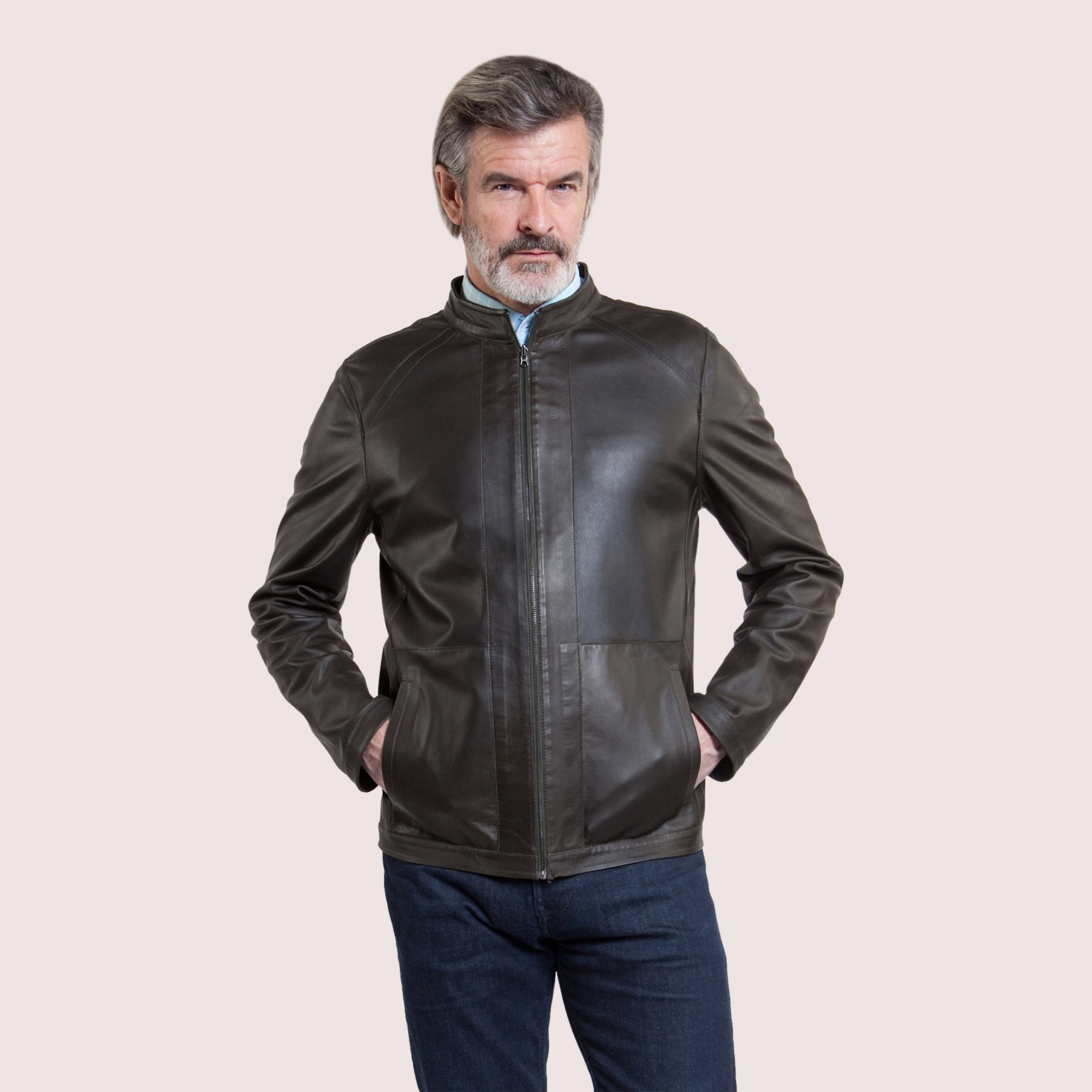 Memphis Reversible Goat Suede Jacket