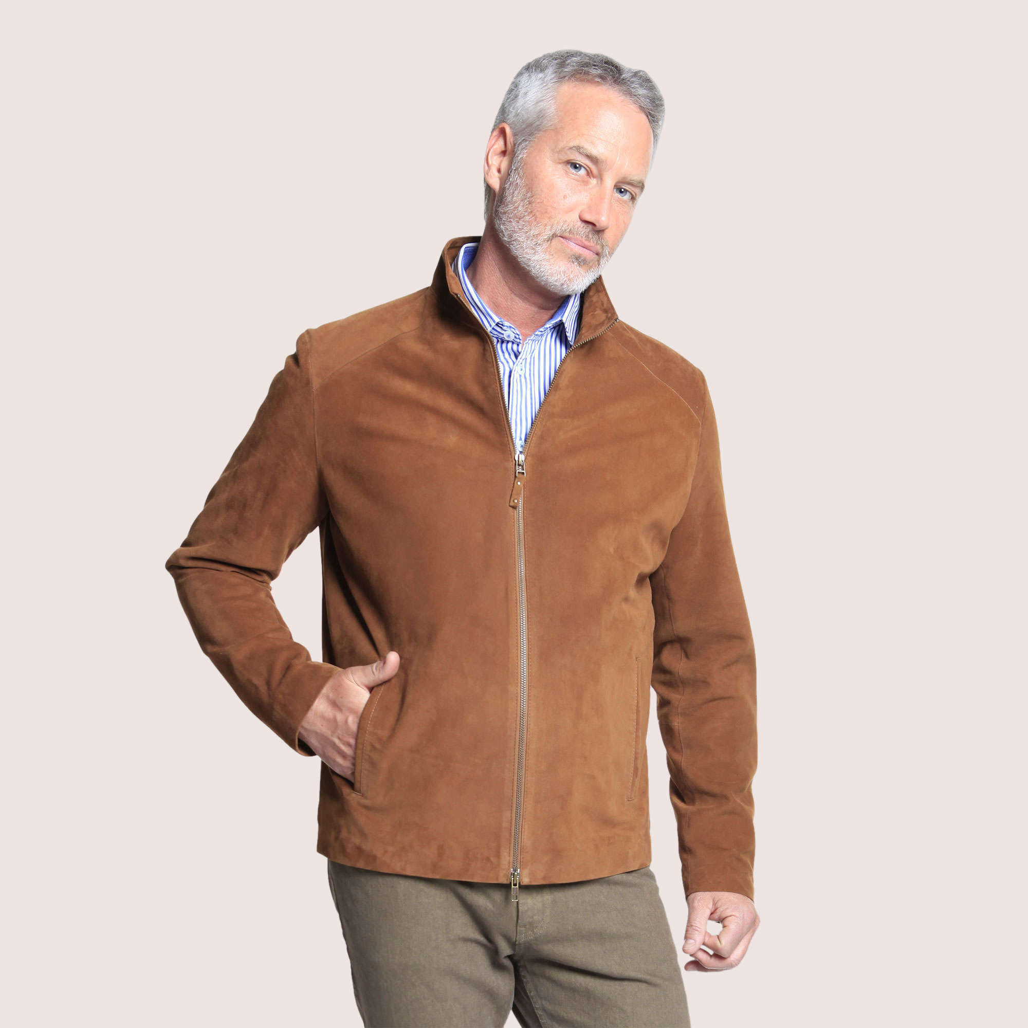 Allentown Goat Suede Jacket