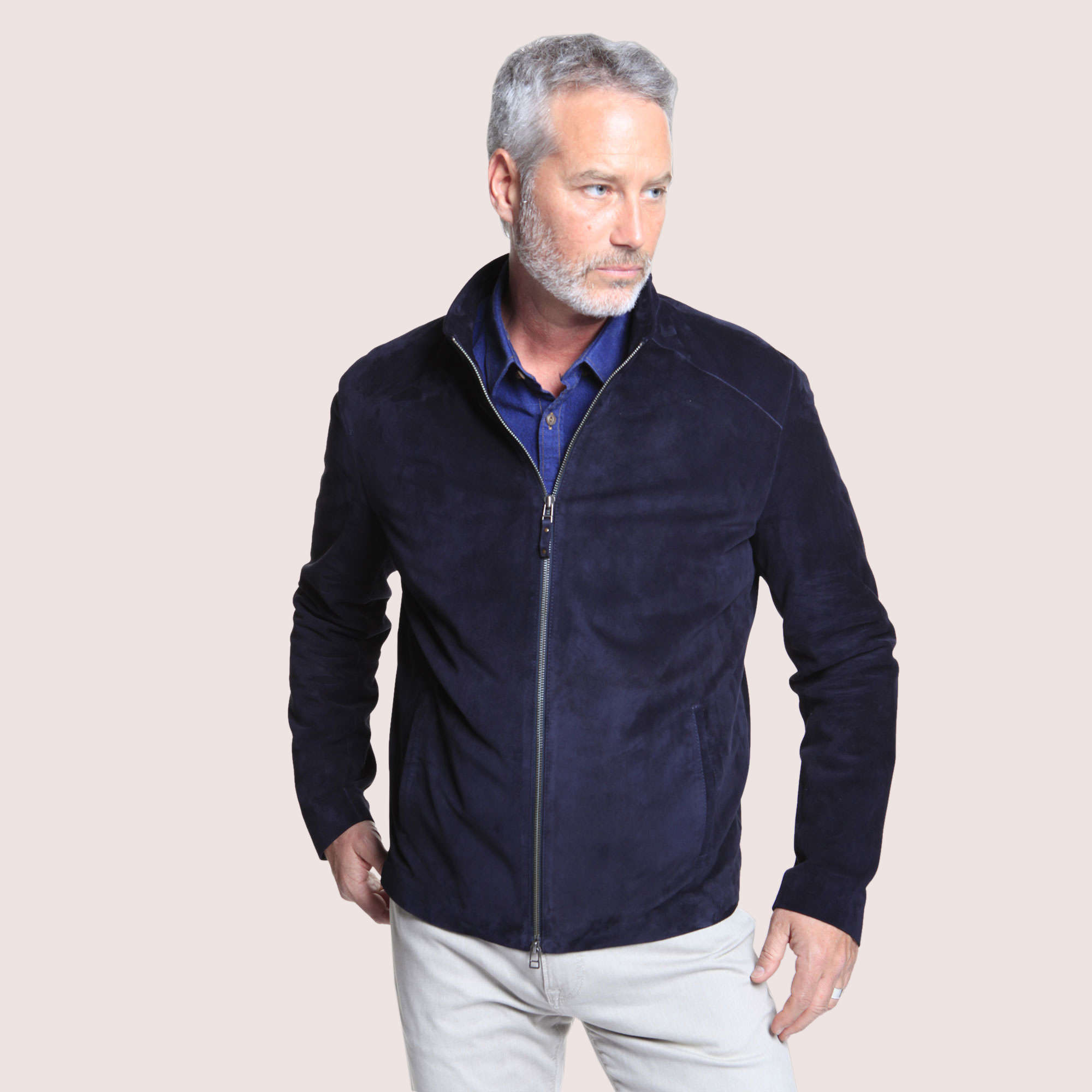 Allentown Goat Suede Jacket