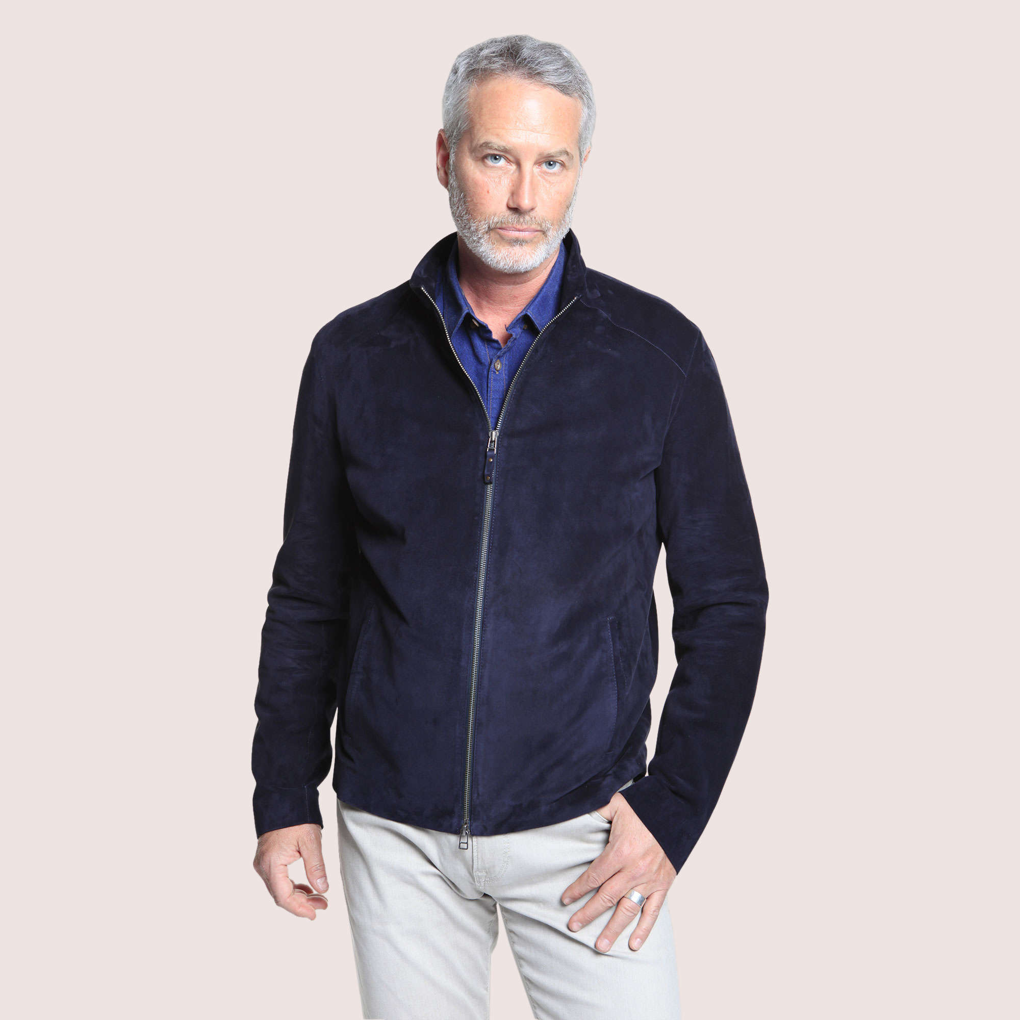 Allentown Goat Suede Jacket