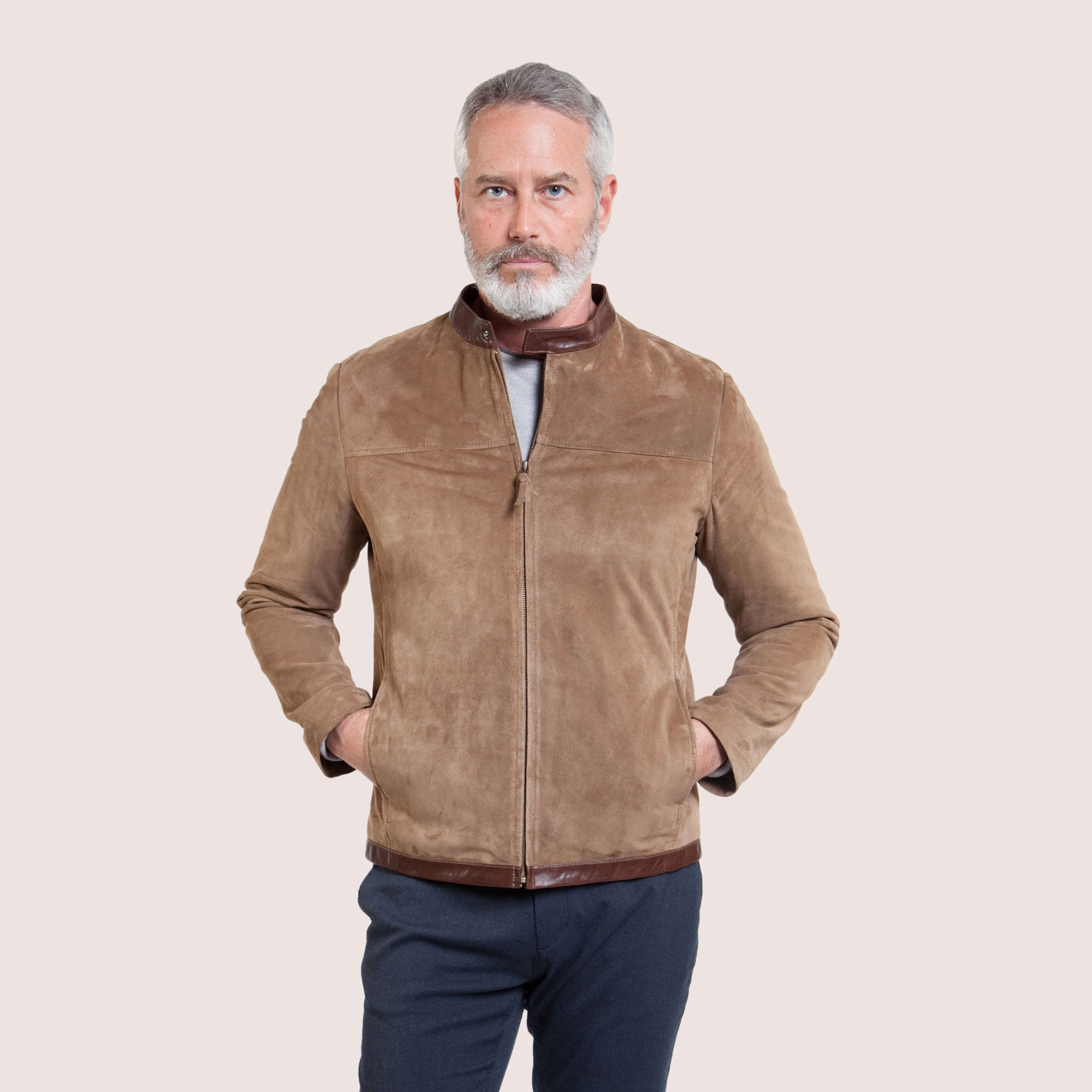 Anderson Goat Suede Jacket