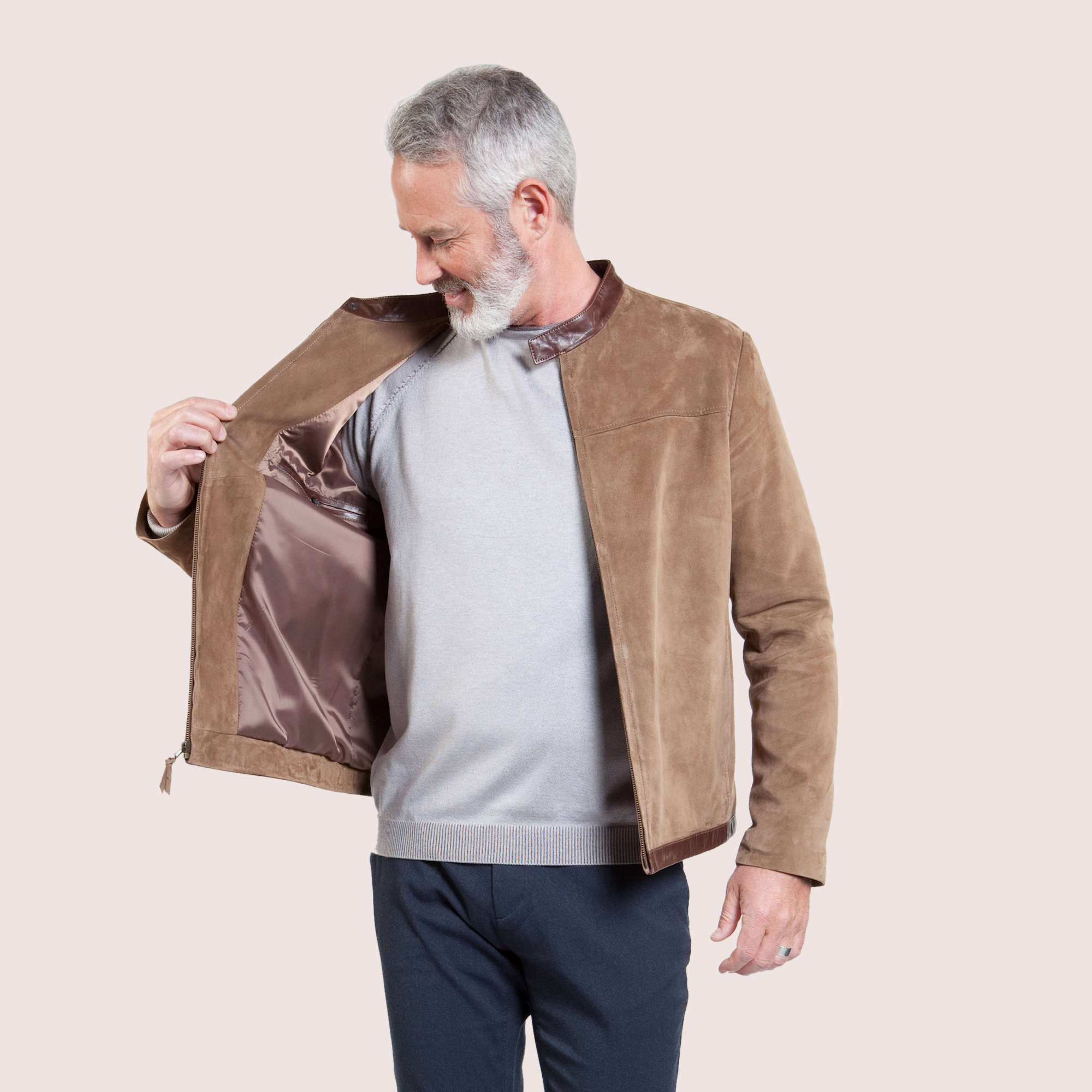 Anderson Goat Suede Jacket