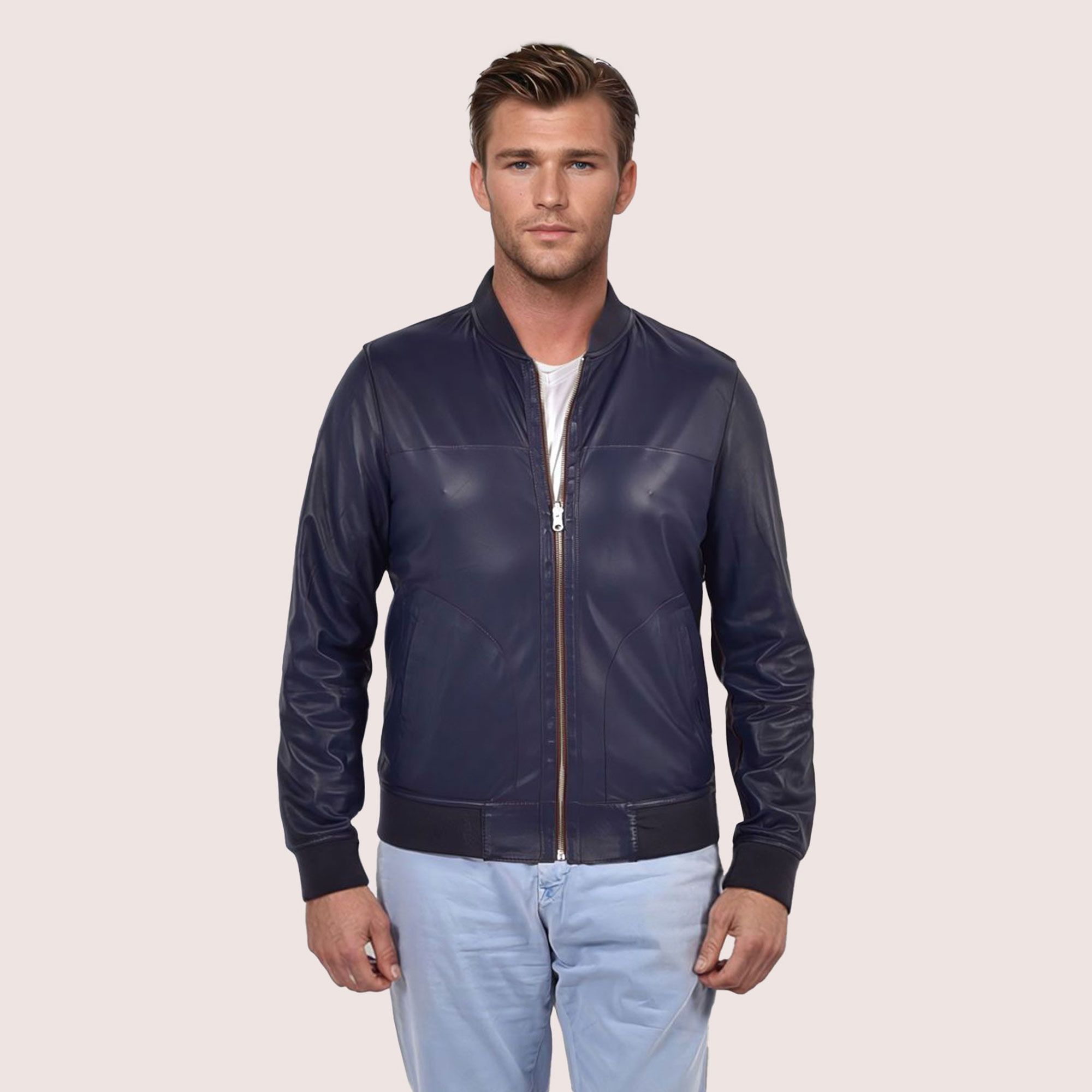 Mason reversible goat suede jacket