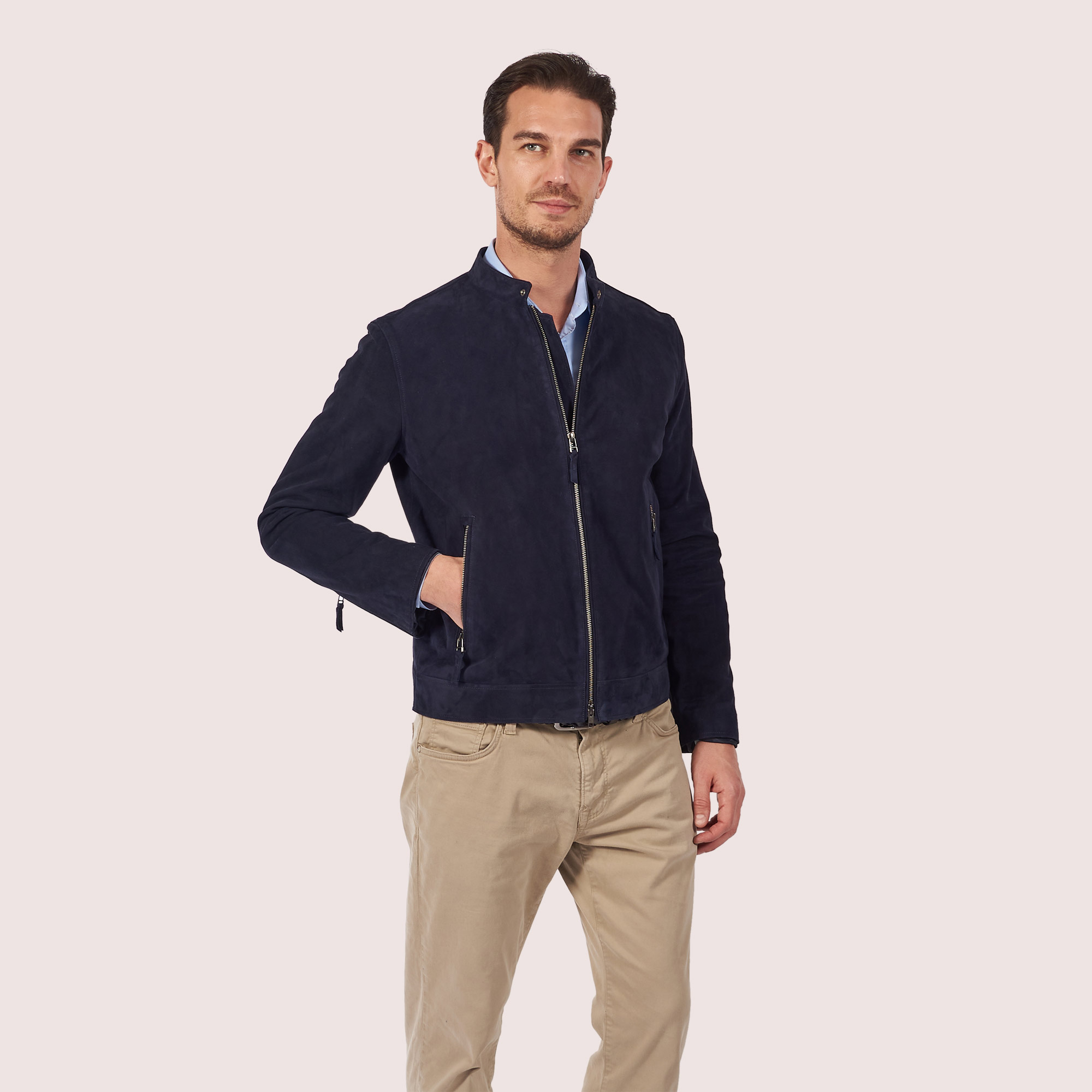 Bradford Goat Suede Jacket