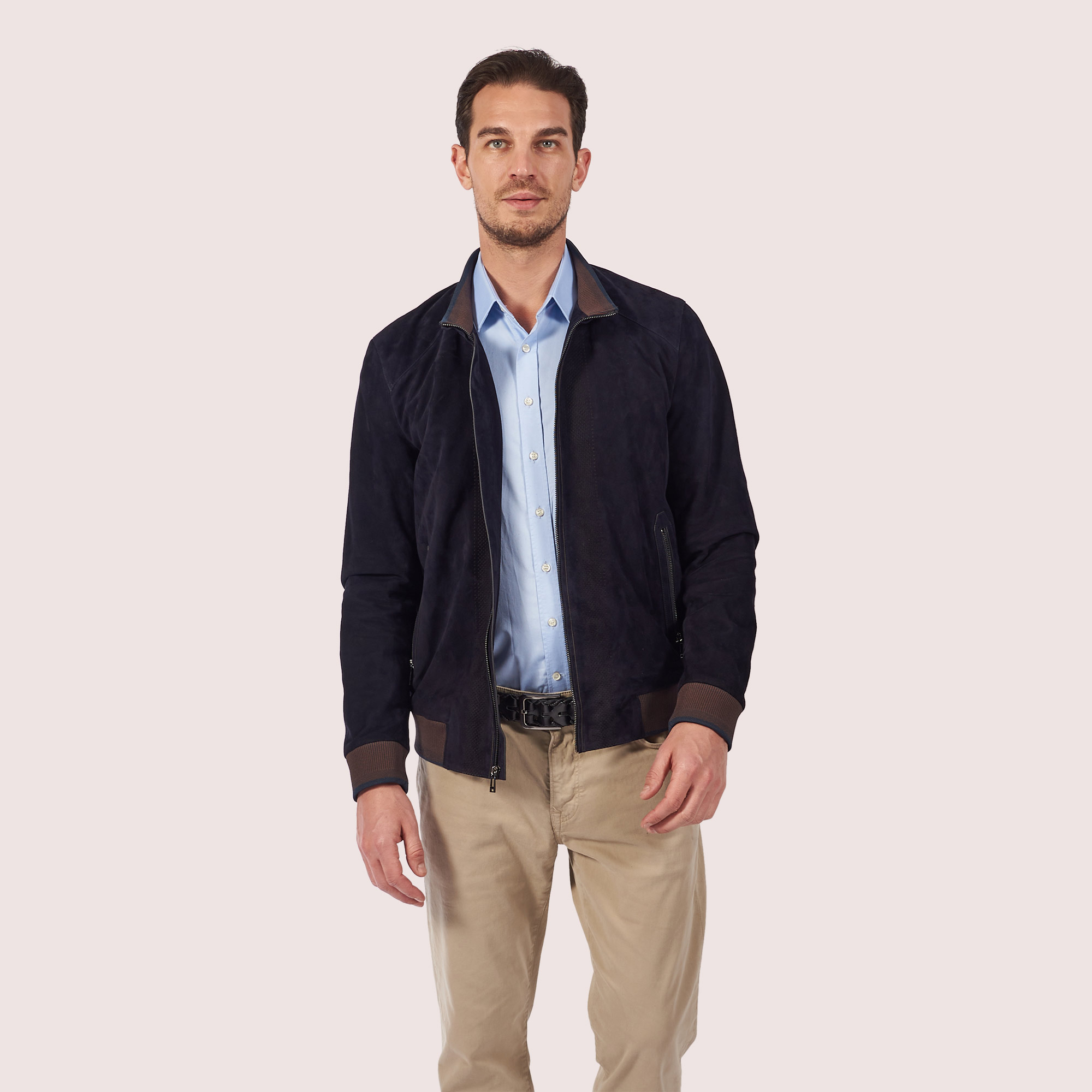 Cooper Goat Suede Jacket