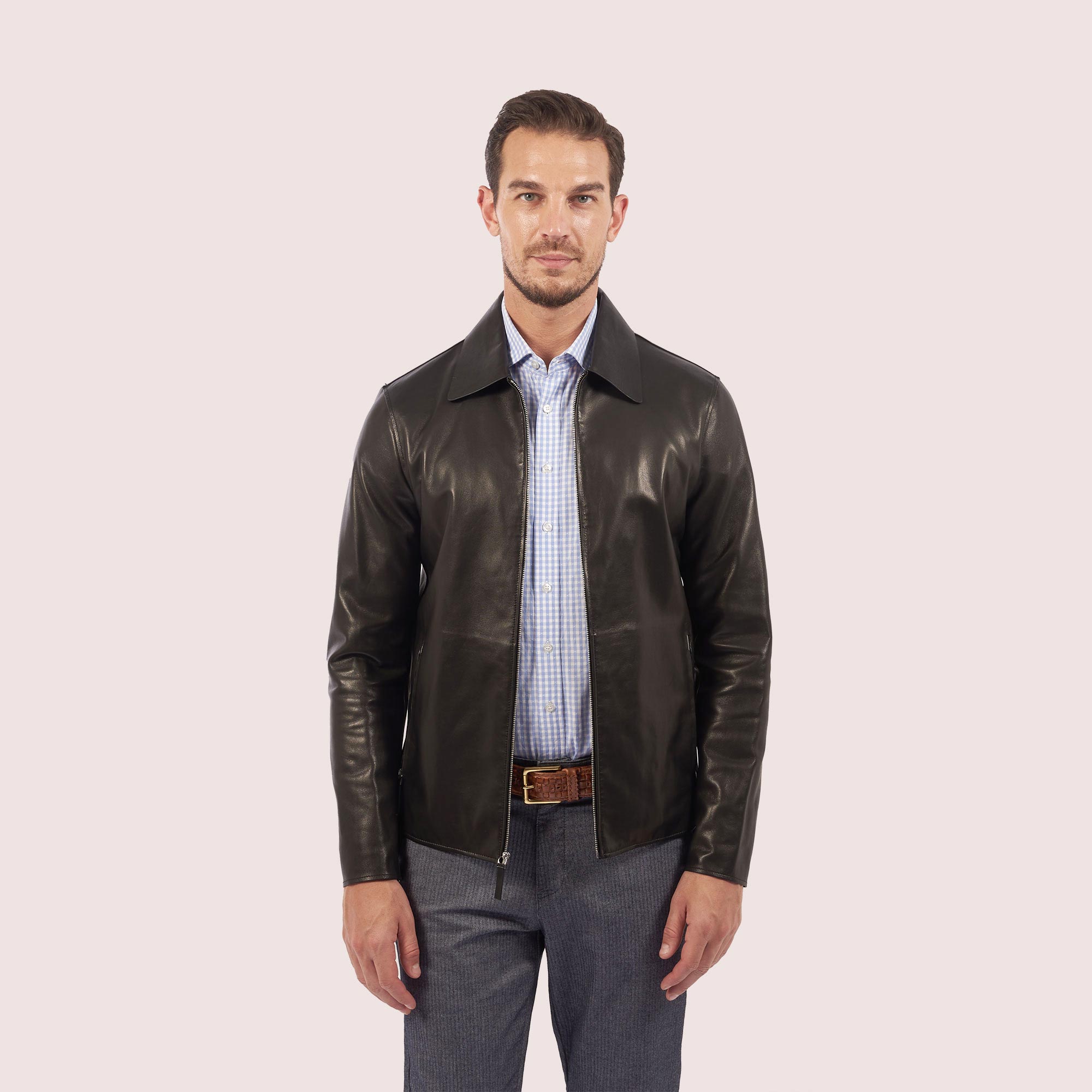 Leopold lambskin jacket