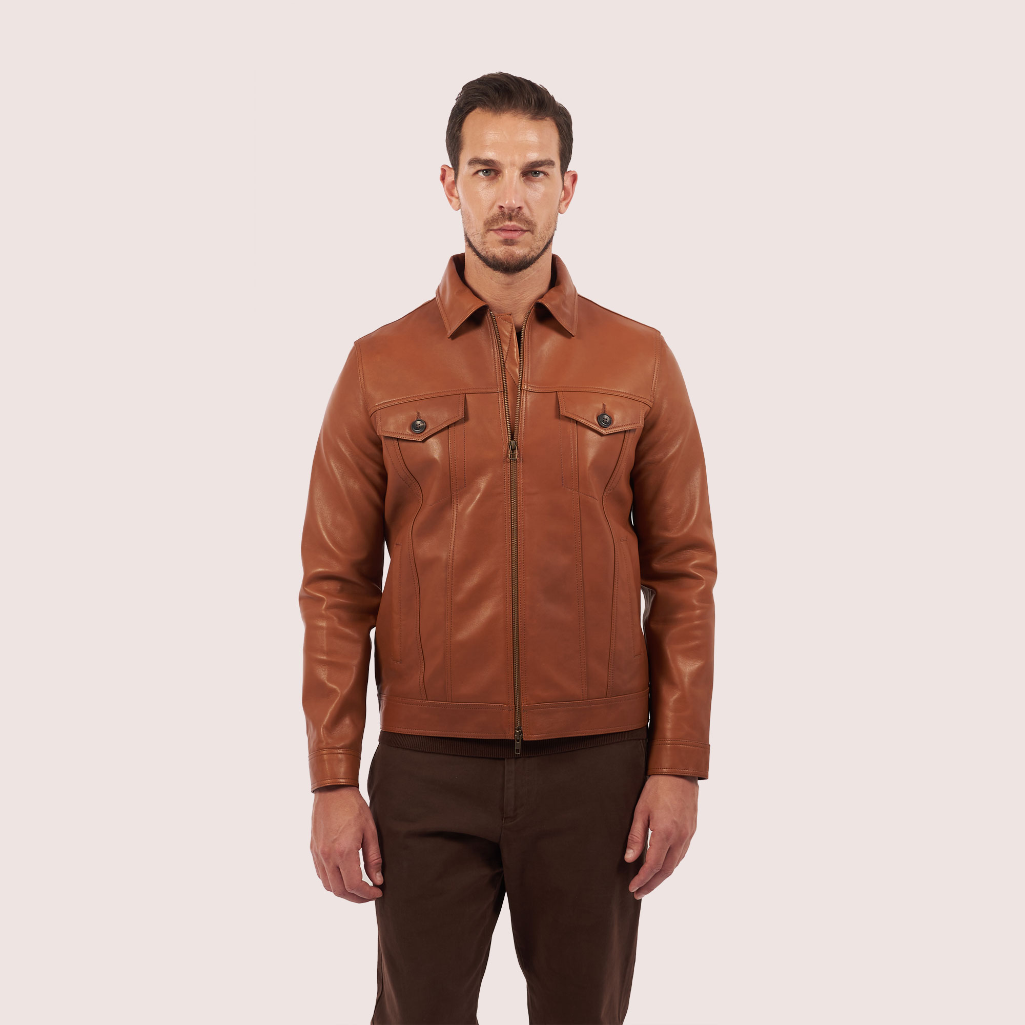 Brooklyn Lambskin Jacket