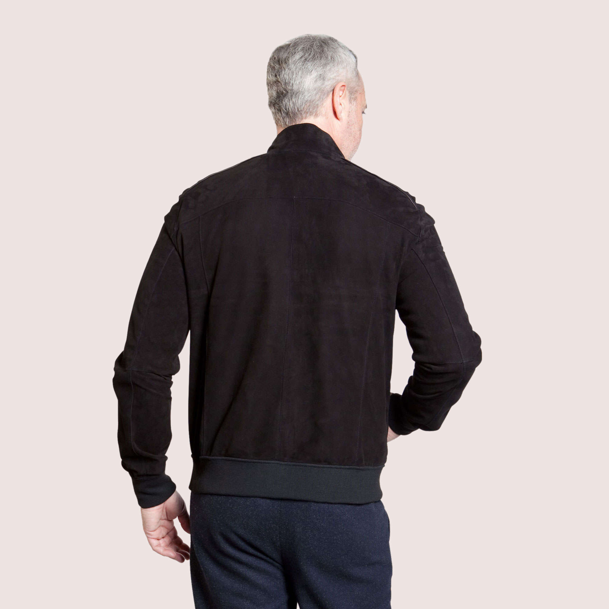 Troy Reversible Goat Suede Jacket