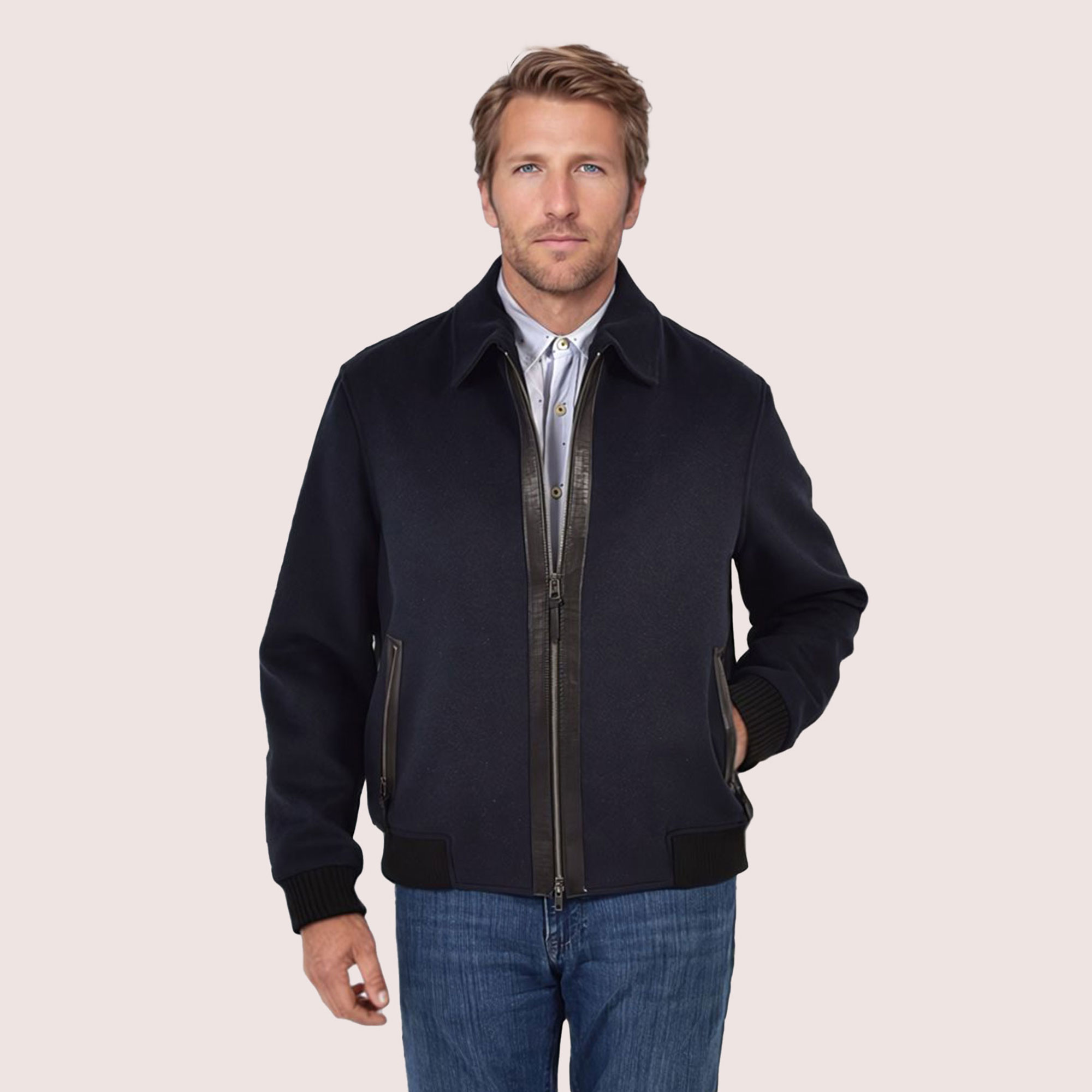 Quincy Vitale Barberis wool jacket